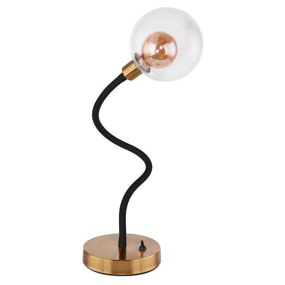 etc-shop Tischleuchte, LED inklusive, Lampe Tischleuchte Leuchtmittel Stehlampe Schreibtisch LED Warmweiß,