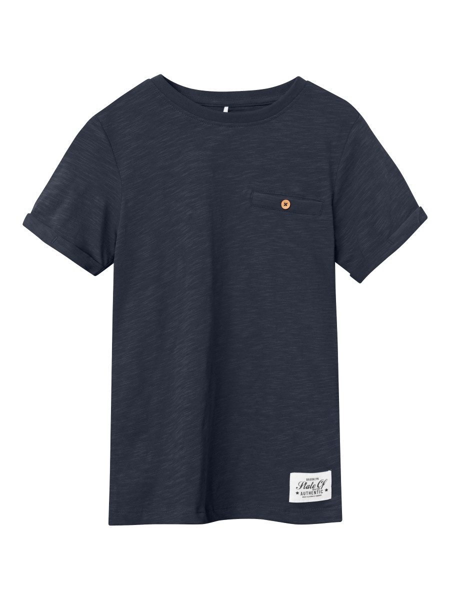 Name It T-Shirt NKMVINCENT (1-tlg) edle melierte Qualität