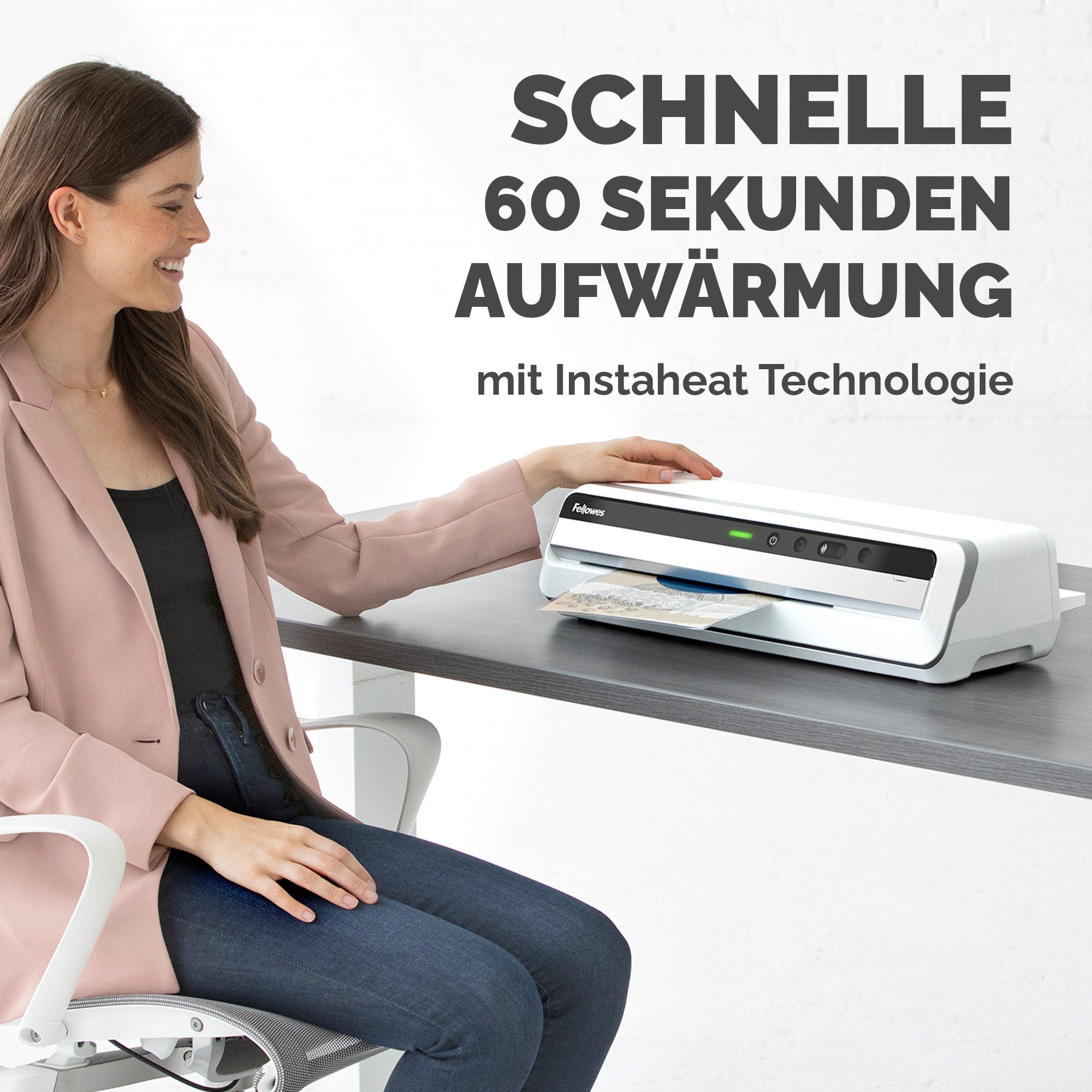 FELLOWES Laminiergerät Jupiter A3, InstaHeat Technologie, AutoSense, Auto-Abschaltung