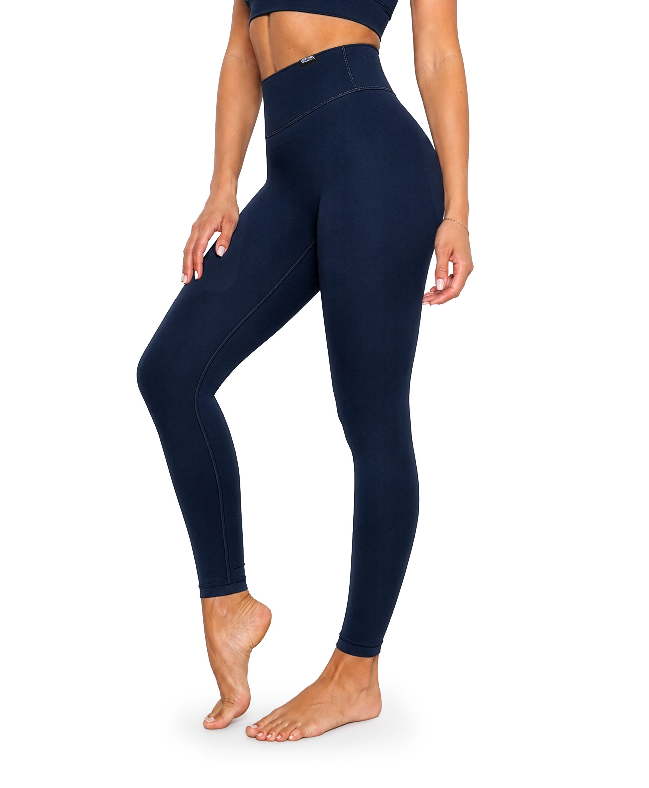 Smilodox Leggings Selina, High Waist Shaped Fit Yogahose, elastisches Material Blickdichte Push-Up Yoga Leggings, elastisch, seamless, Workout Gym