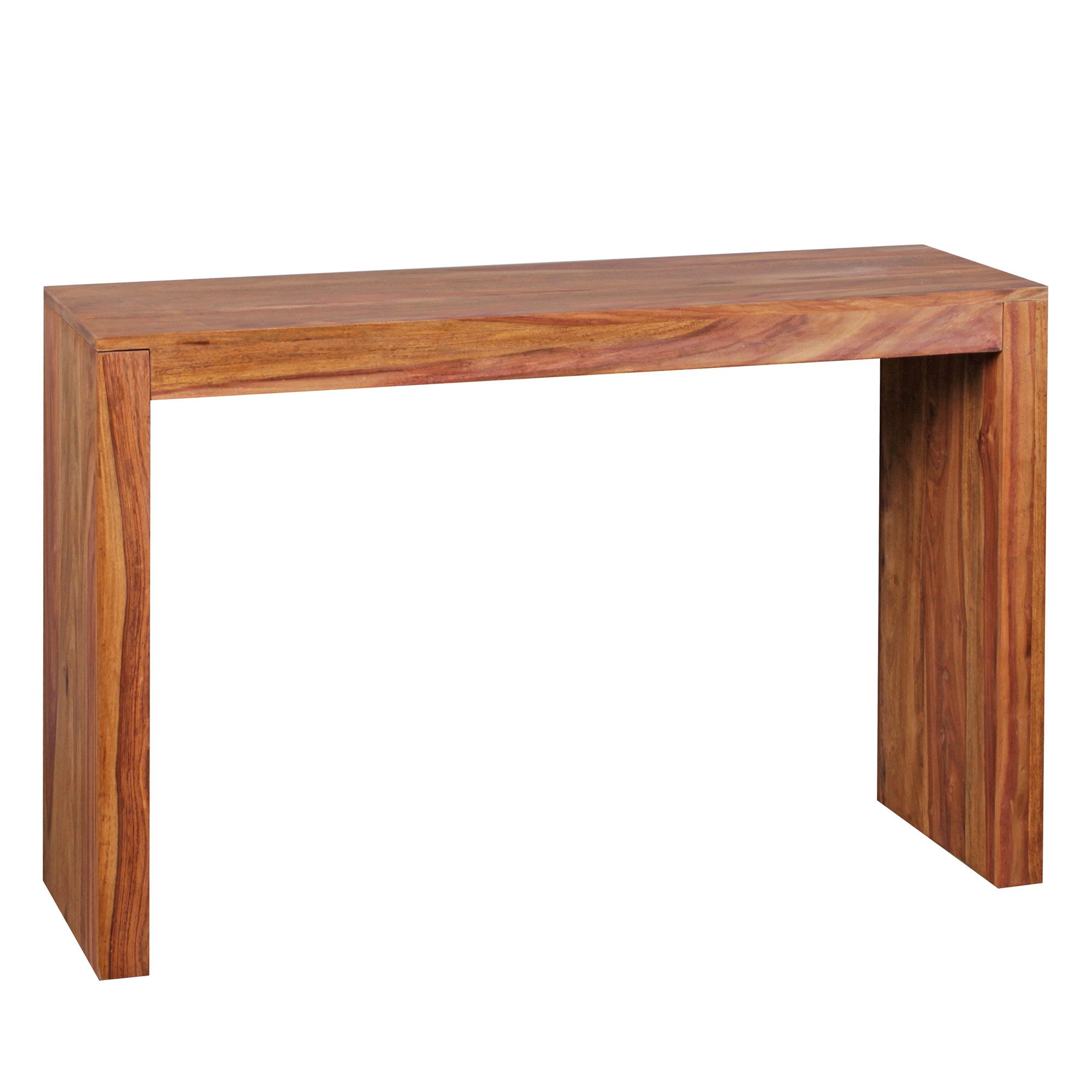 FINEBUY Konsolentisch SuVa3560_1 (Schreibtisch Modern, Massivholz günstig online kaufen