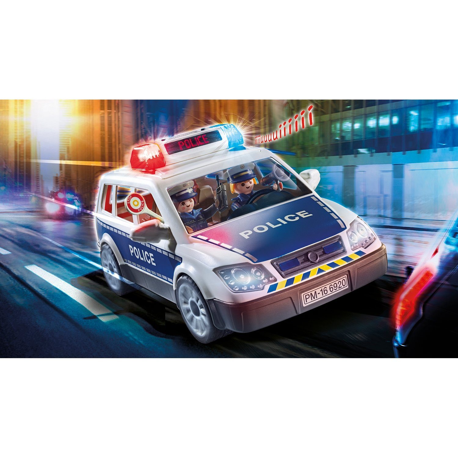 Playmobil® 6873 Polizei-Einsatzwagen Konstruktions-Spielset günstig online kaufen