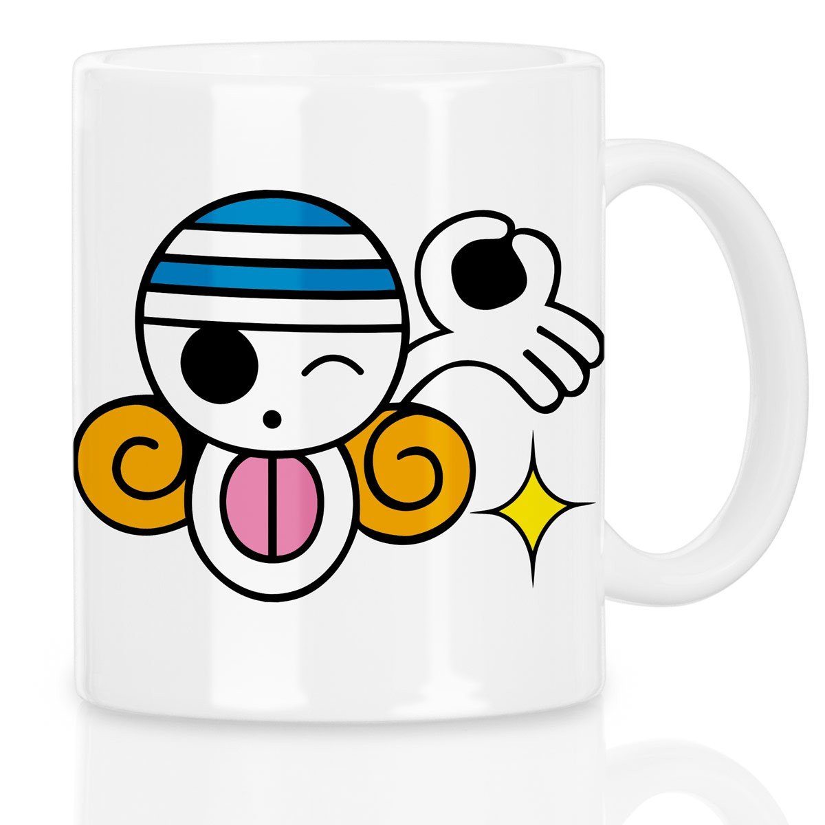 style3 Tasse, Keramik, Tasse japanisch Monkey Roger Flagge D. Nami piece Jolly Ruffy Kaffeebecher One