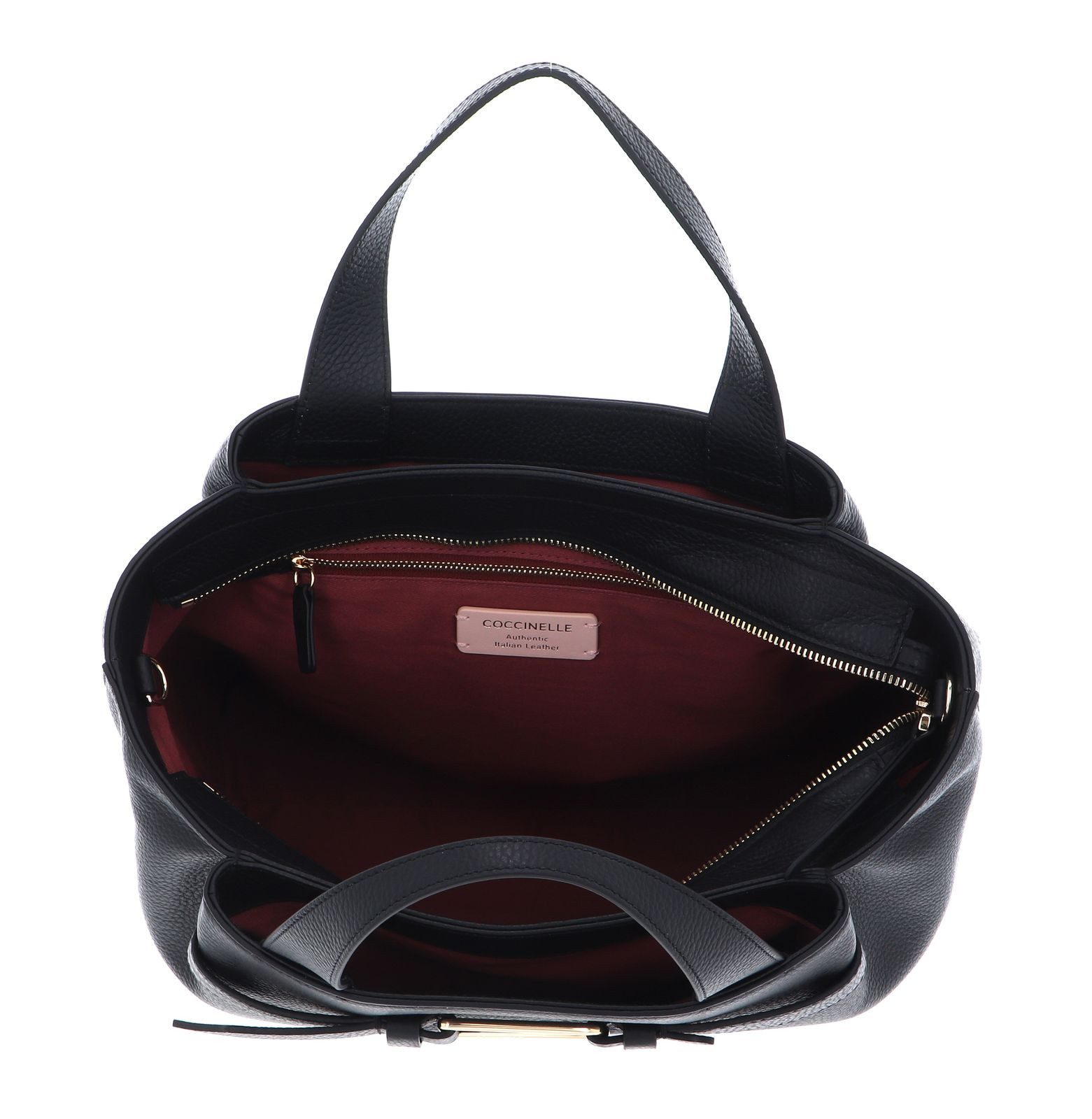 COCCINELLE Schultertasche Malory, aus echtem Rindsleder
