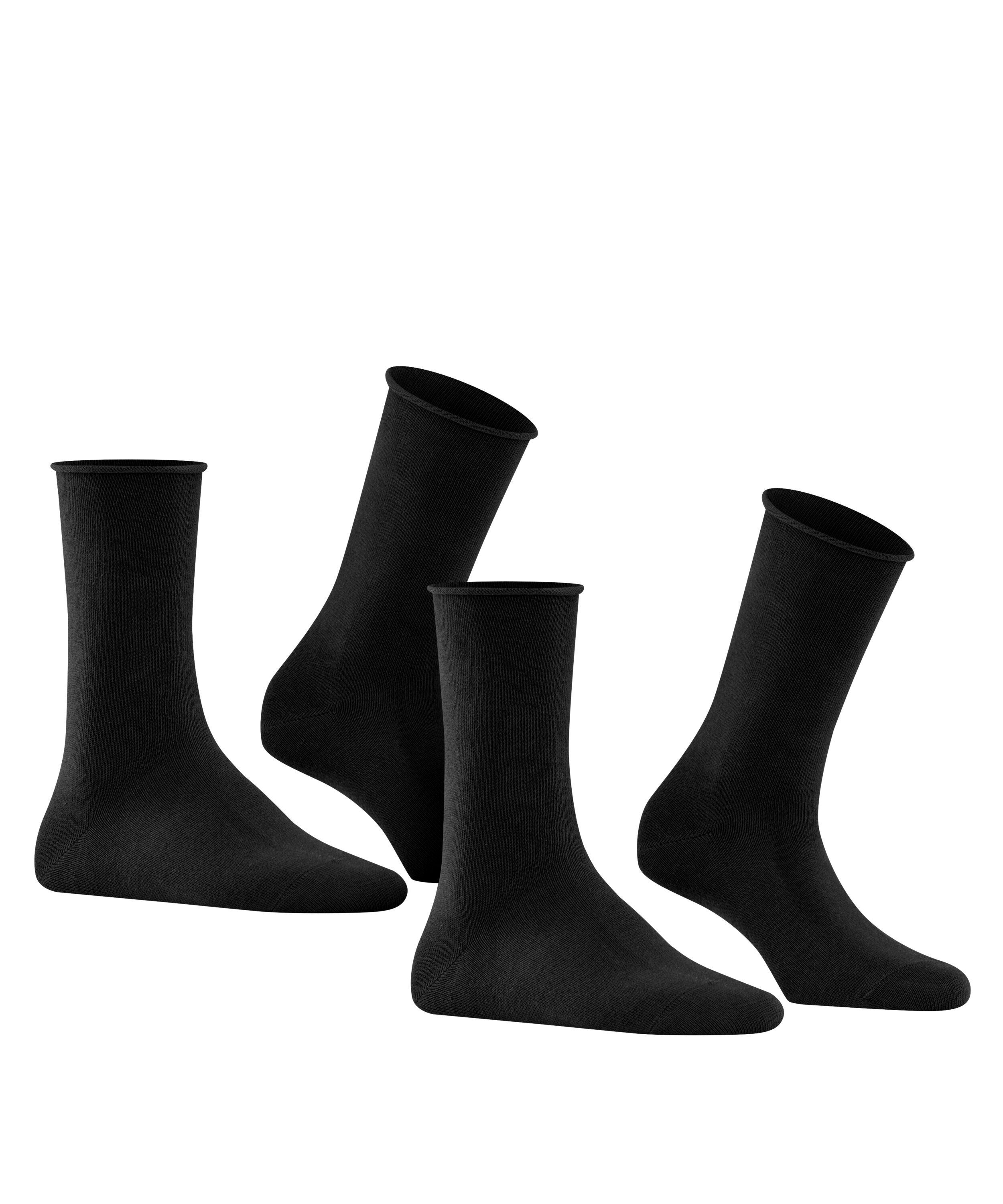 FALKE Socken Happy 2-Pack (2-Paar) Set aus 2 Paar Baumwollstrümpfen