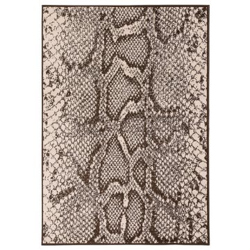 Designteppich Designer Teppich Samba Schlangen Tiermuster, Pergamon, Rechteckig, Höhe: 13 mm
