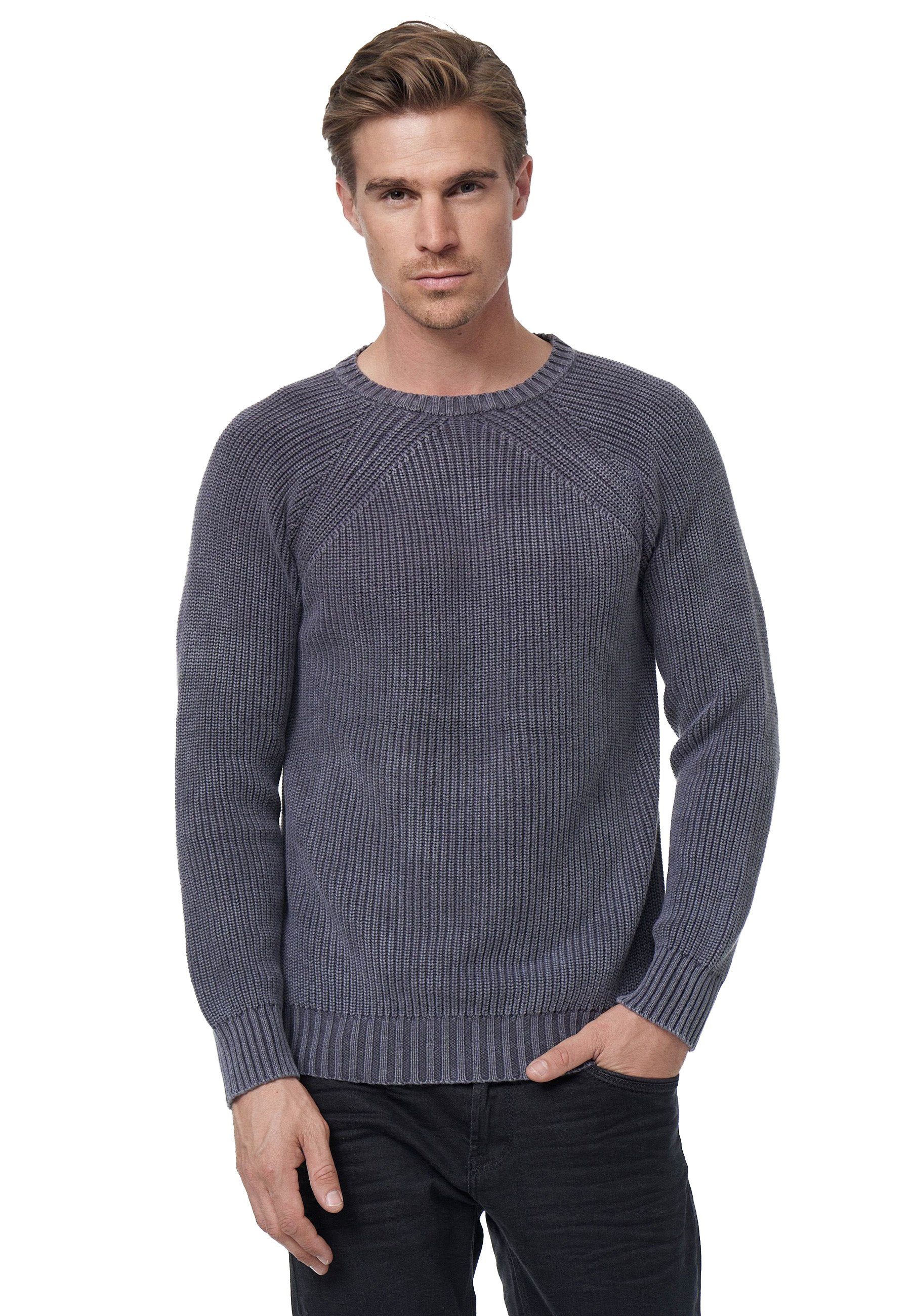 Rusty Neal Strickpullover im einfarbigen Design