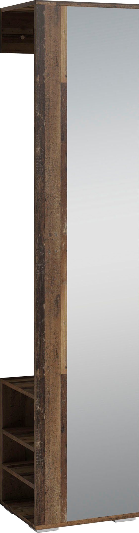 INOSIGN Garderobenpaneel "Ben", (1 St.), Breite 40 cm, mit Spiegel und Klei günstig online kaufen