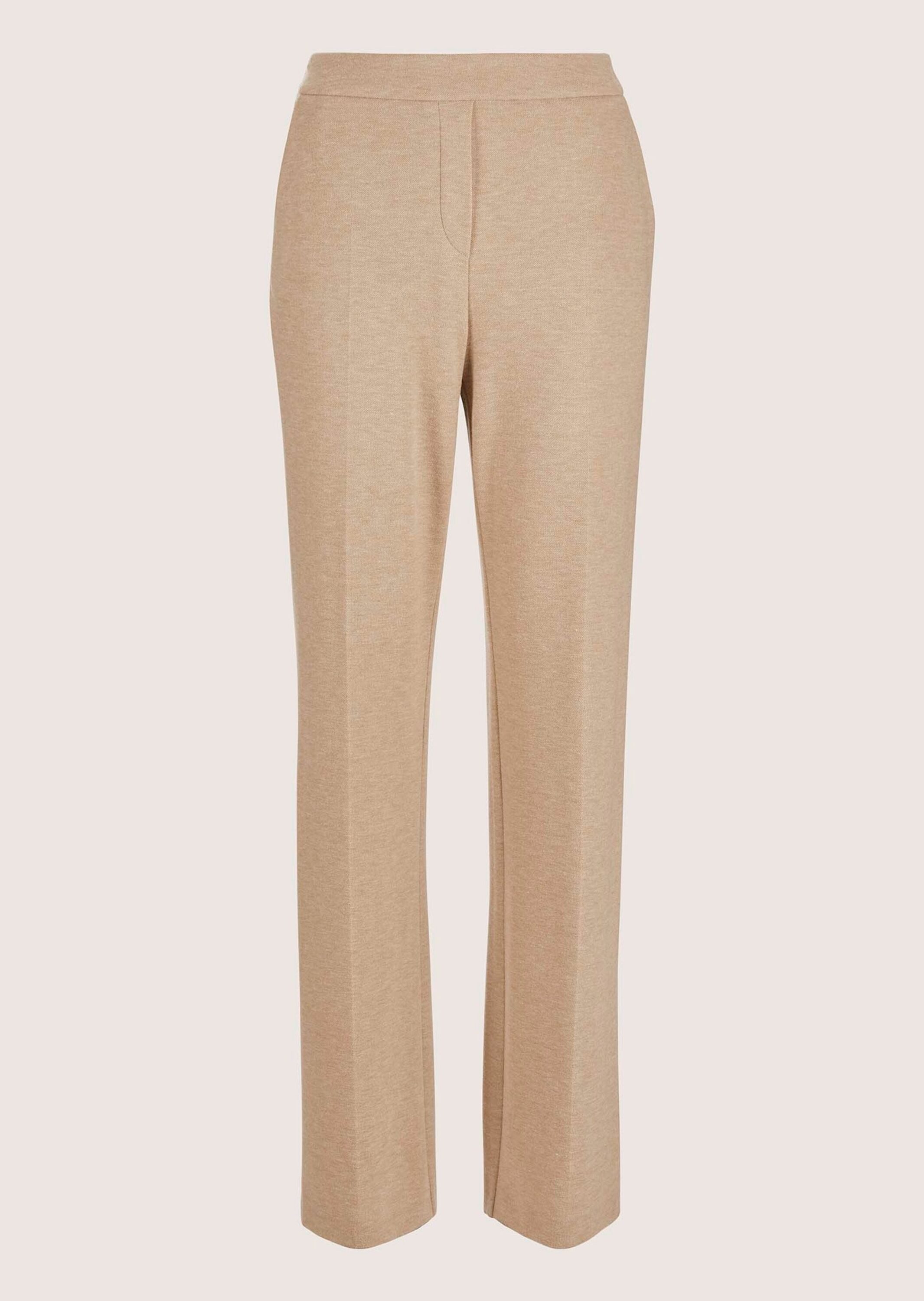 Stoffhose Weite Bügelfaltenhose zum Schlüpfen