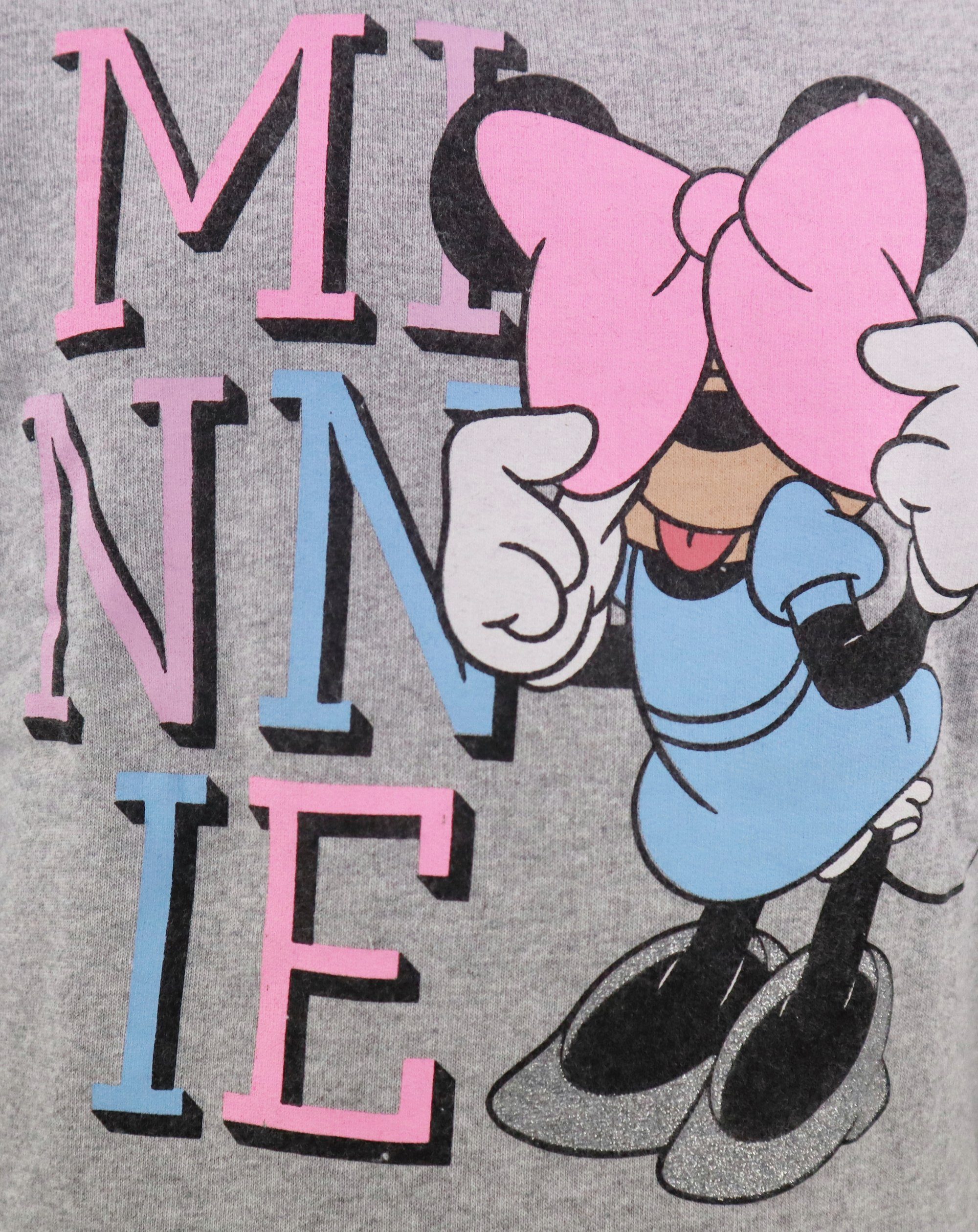 Disney Sweater bis 104 Mouse Minnie 134 Disney Pullover Kinder Gr. Minnie Mädchen Maus