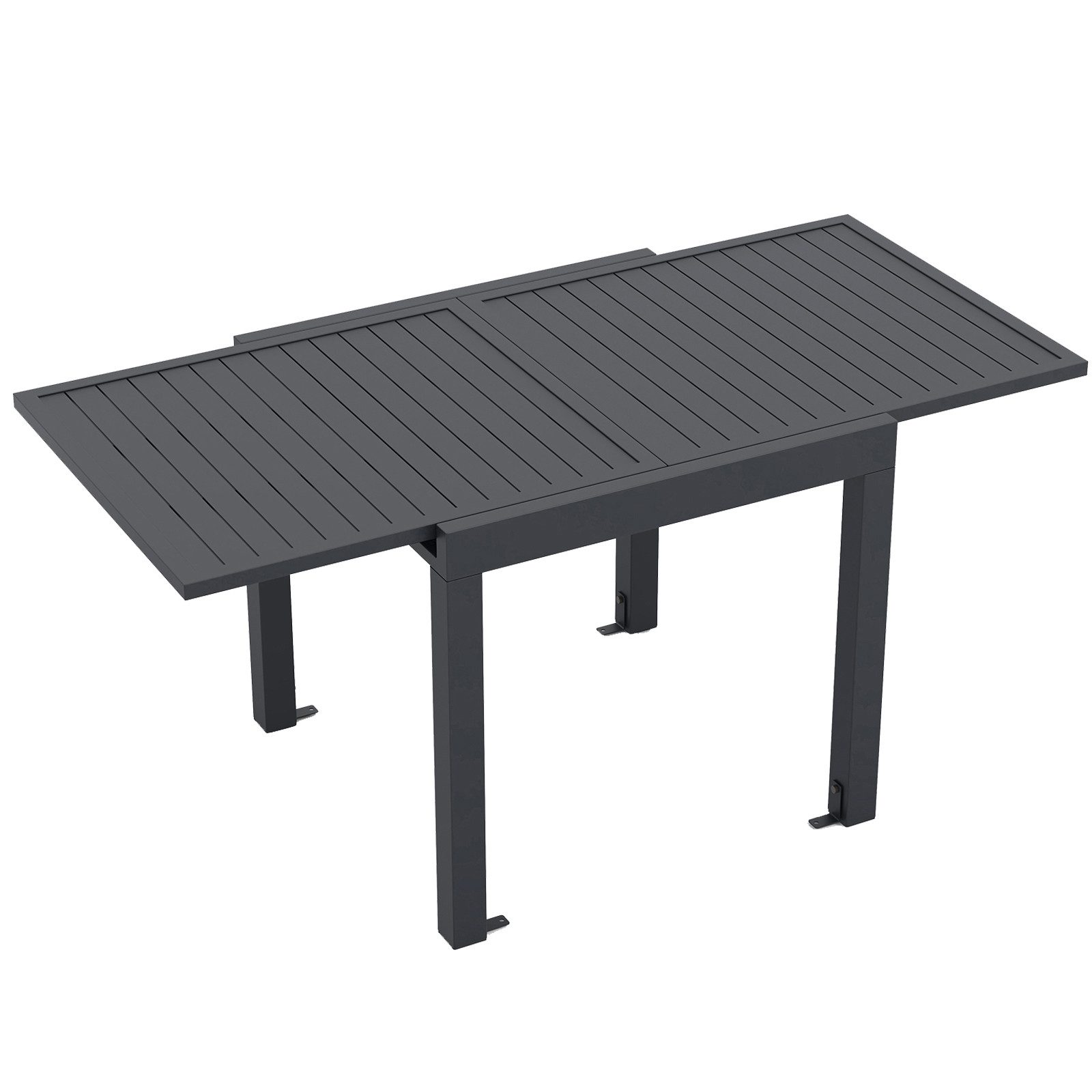 KOMFOTTEU Gartentisch, Terrassentisch wetterfest aus rostfreiem günstig online kaufen