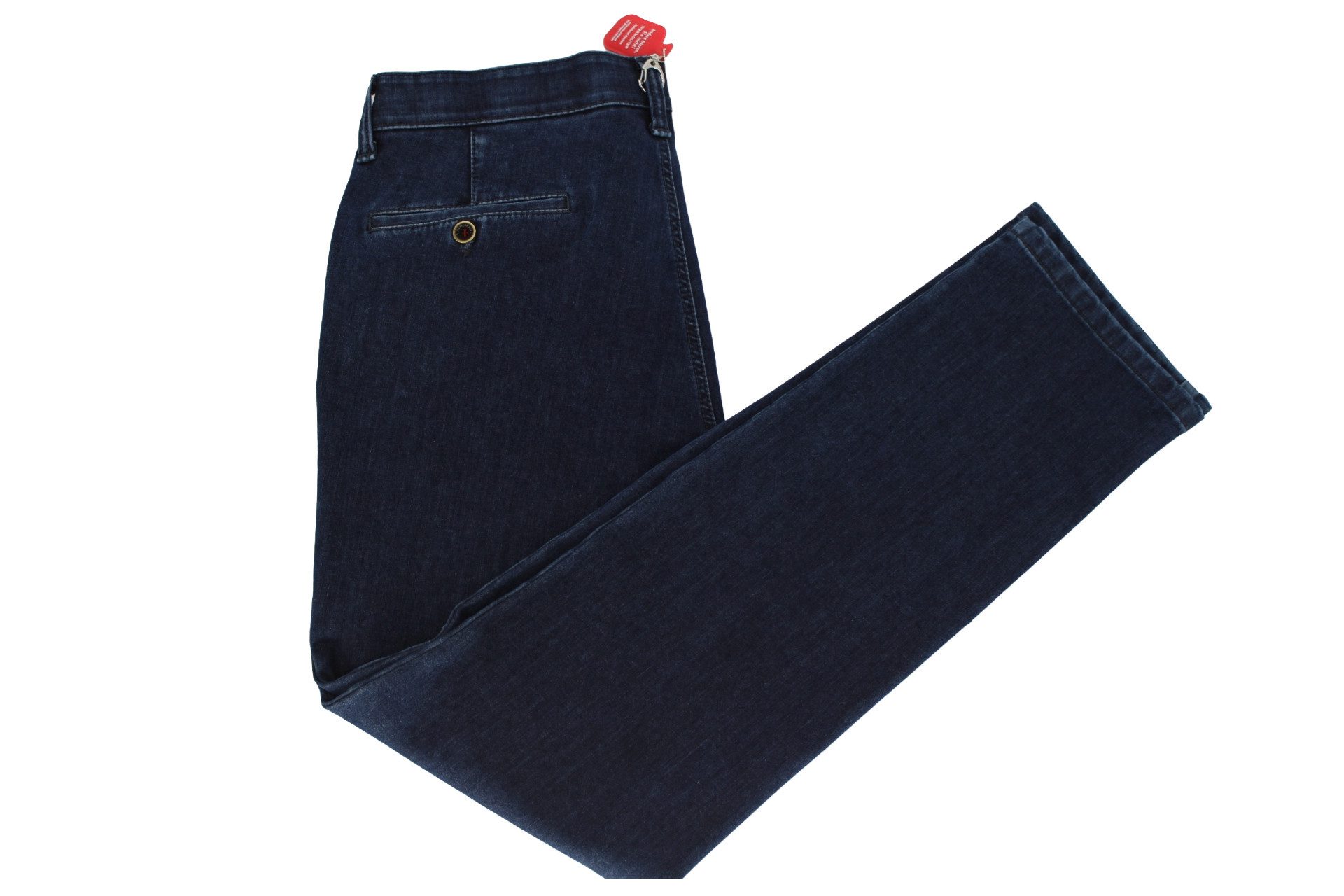 Chinos Herren Thermo Jeans Hose dunkelblau
