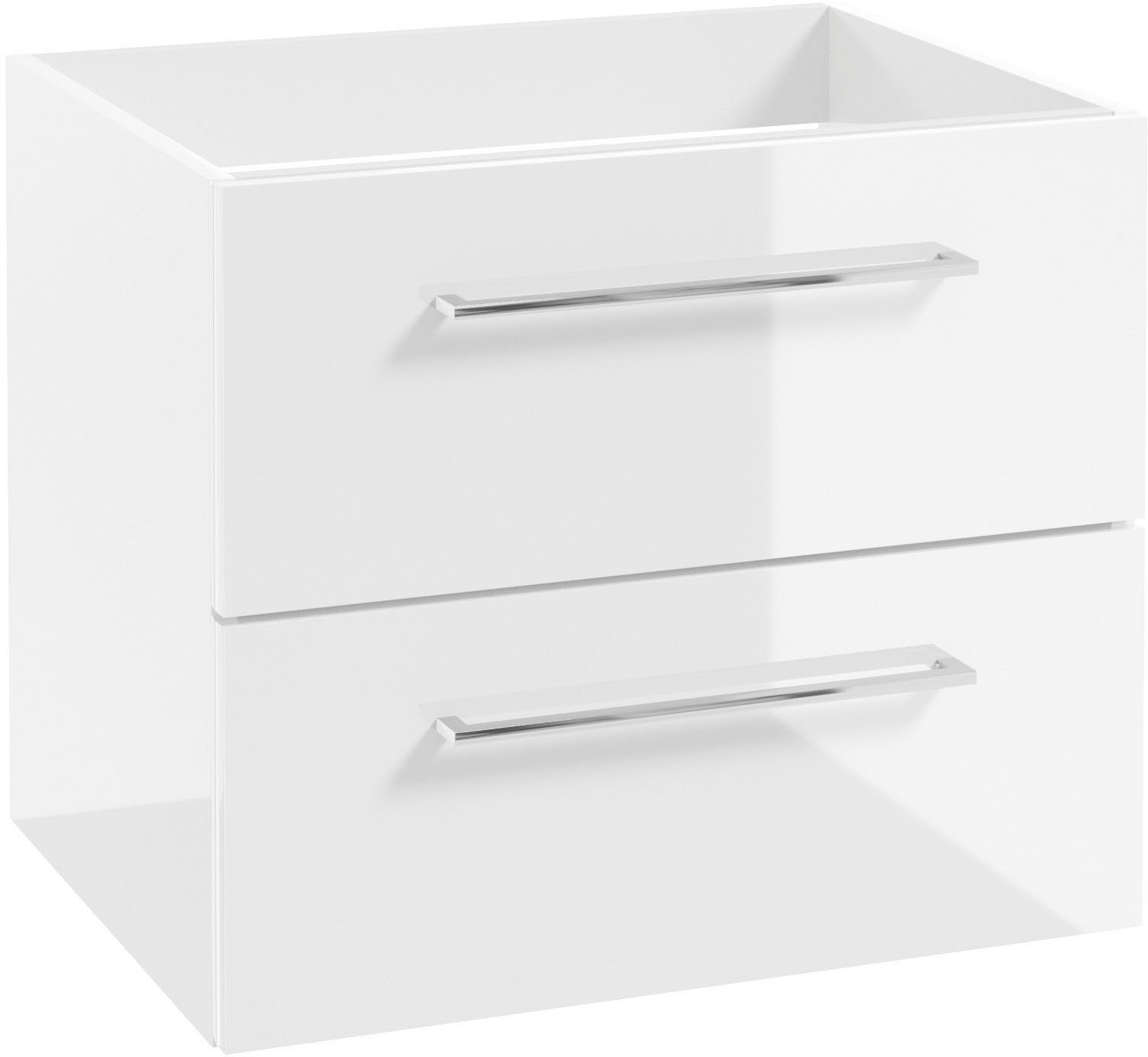 welltime Waschtisch Palermo (Set), Badmöbel inkl. Waschbecken, Breite 60cm günstig online kaufen