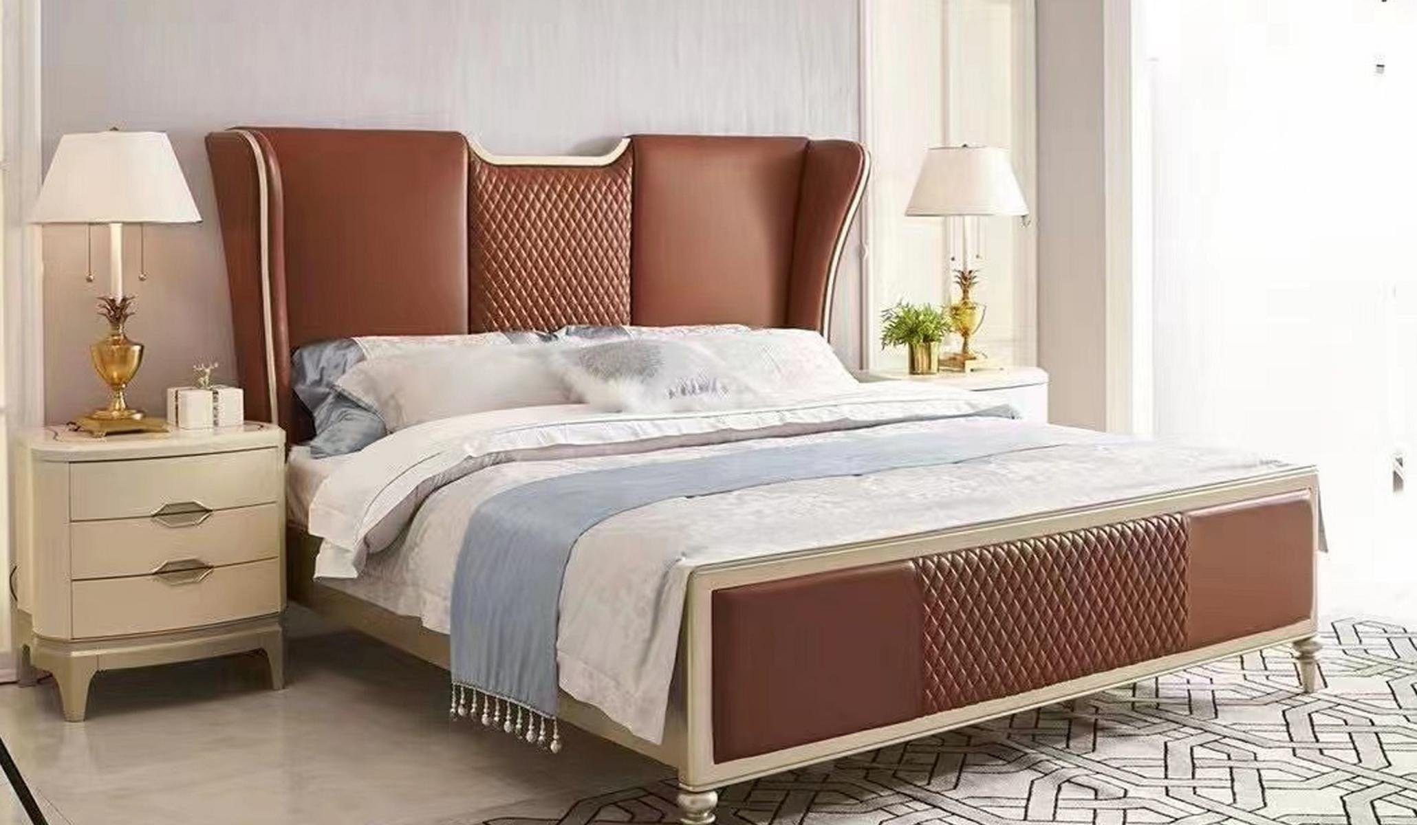 JVmoebel Schlafzimmer Nachttische Nachttisch, Möbel Luxus Beistelltische 2x Moderne
