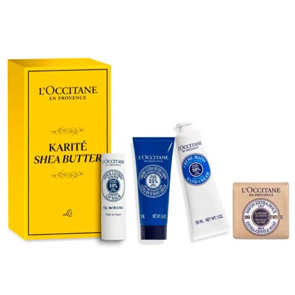 L'OCCITANE Уход за кожей-Set SHEA CASE 4 pcs
