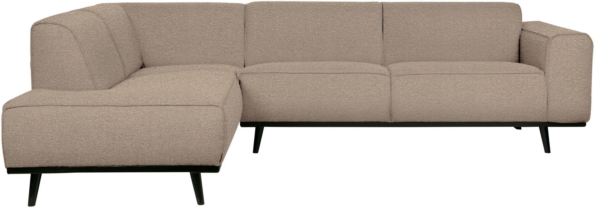 WOOOD Ecksofa Statement Eckcouch, H 77 cm x B 274 cm x T 210 cm
