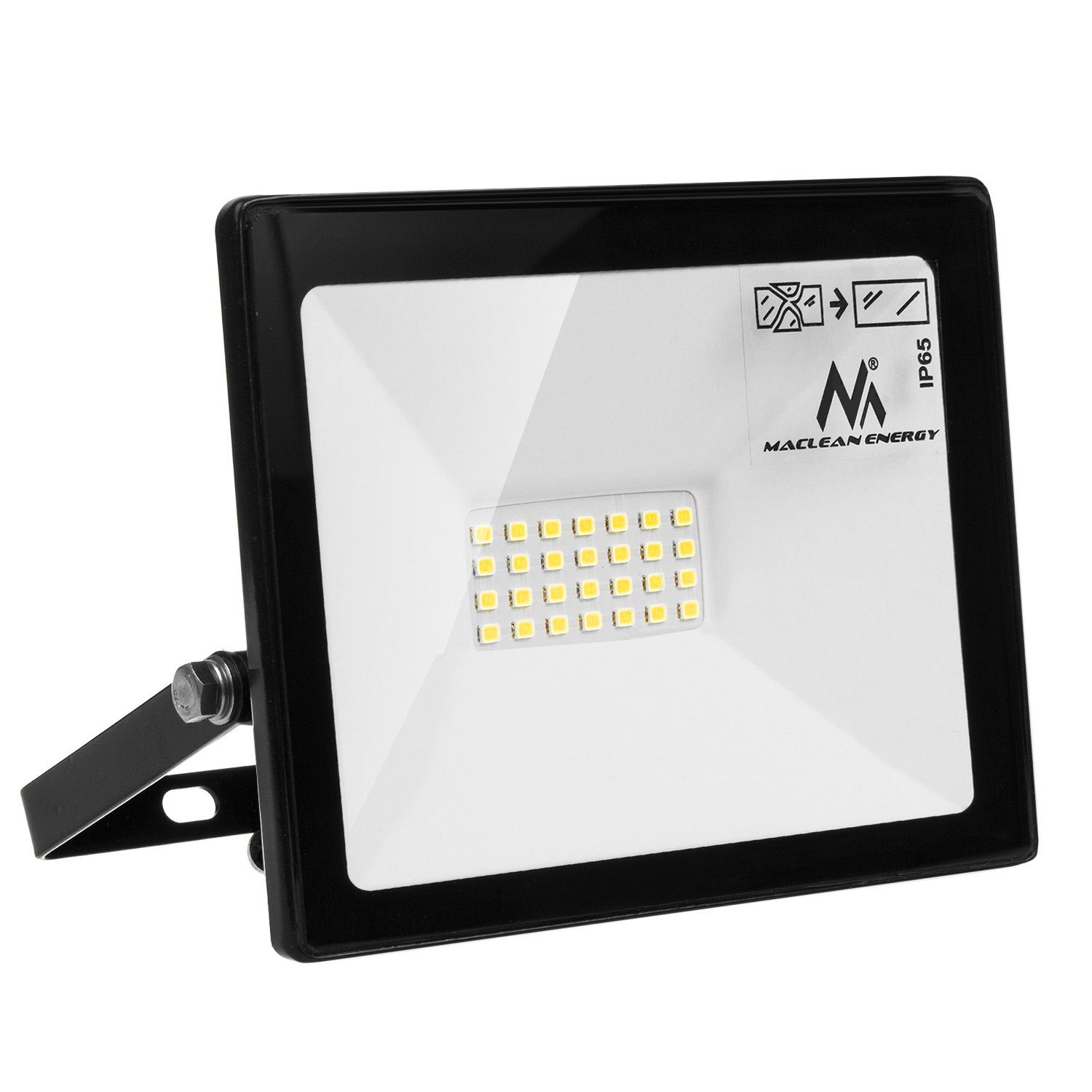 Maclean LED Flutlichtstrahler, LED fest integriert, günstig online kaufen