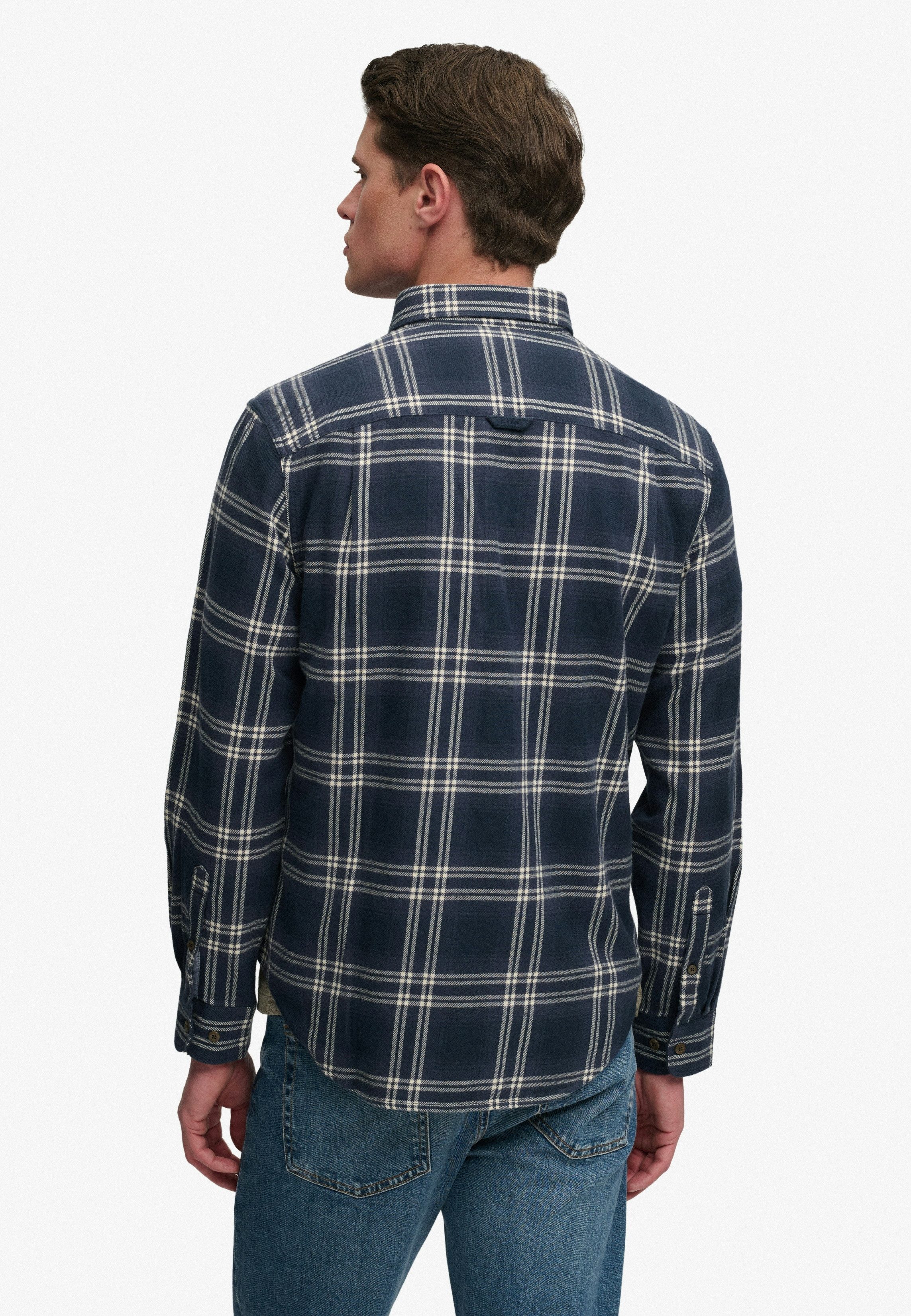 Superdry Langarmhemd L/S COTTON LUMBERJACK SHIRT Baumwolle, regular fit