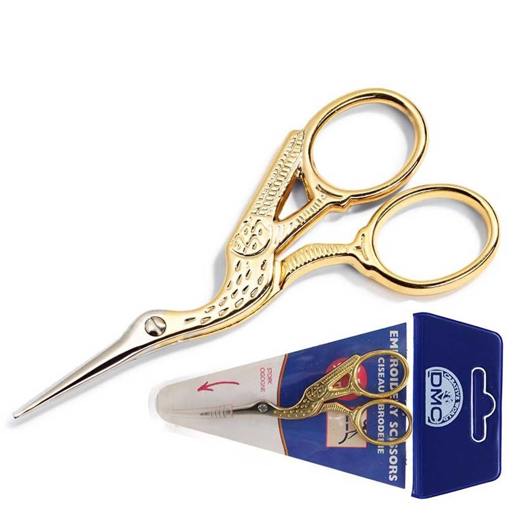 DMC Kreativset DMC Stickschere Storch 9cm, (embroidery kit by Marussia)