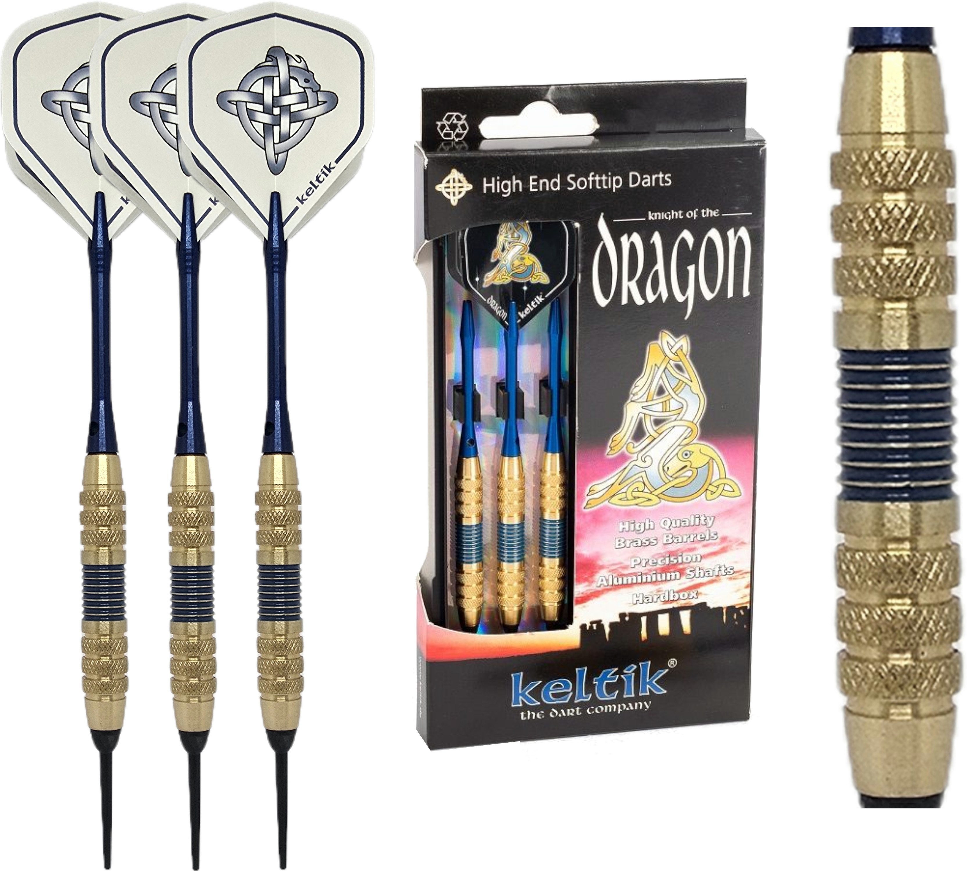 Softdarts Softdart Soft Dart Pfeile Keltik Dragon in 16g + 18g