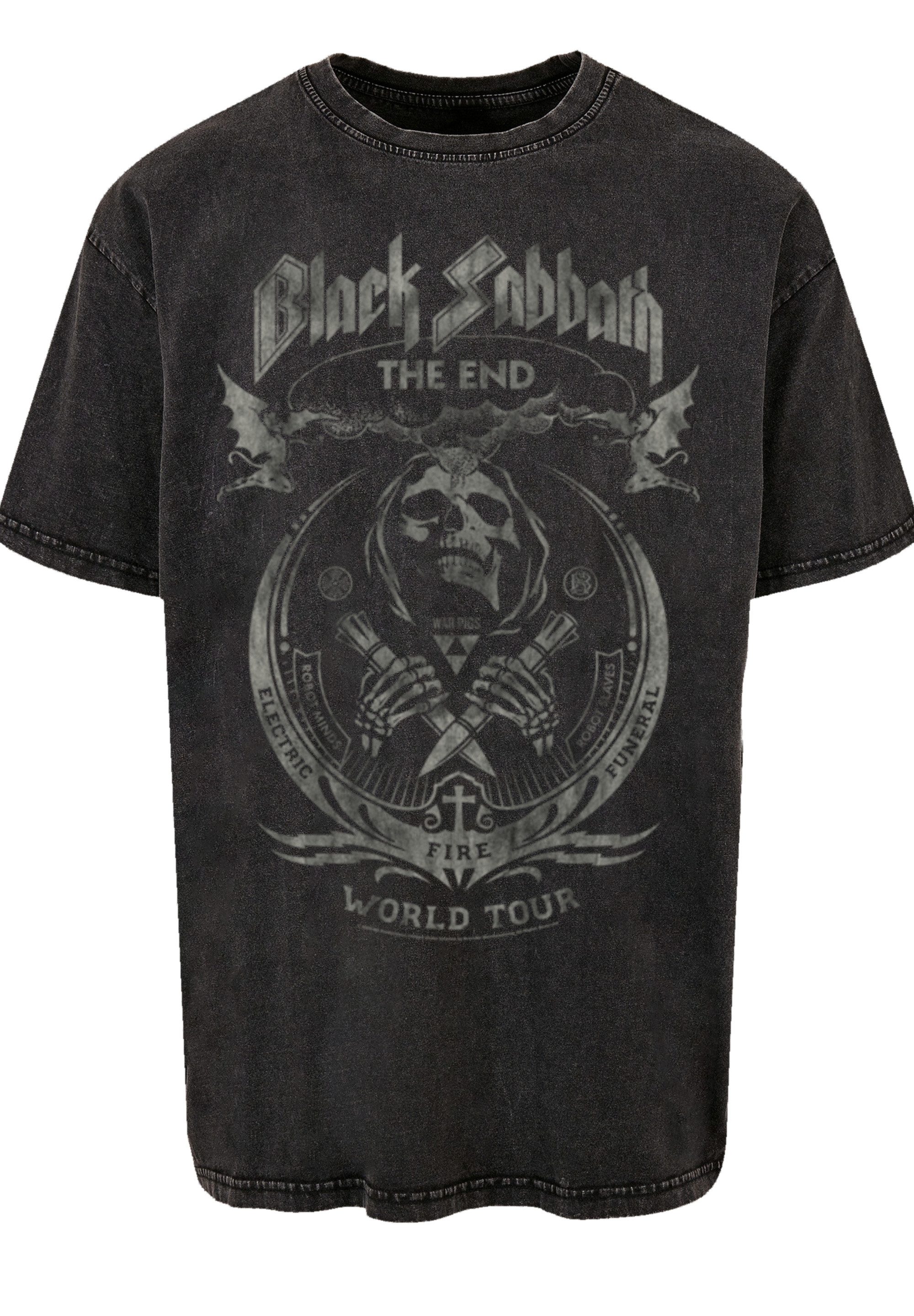 F4NT4STIC T-Shirt Black Sabbath The End World Tour Premium Qualität günstig online kaufen
