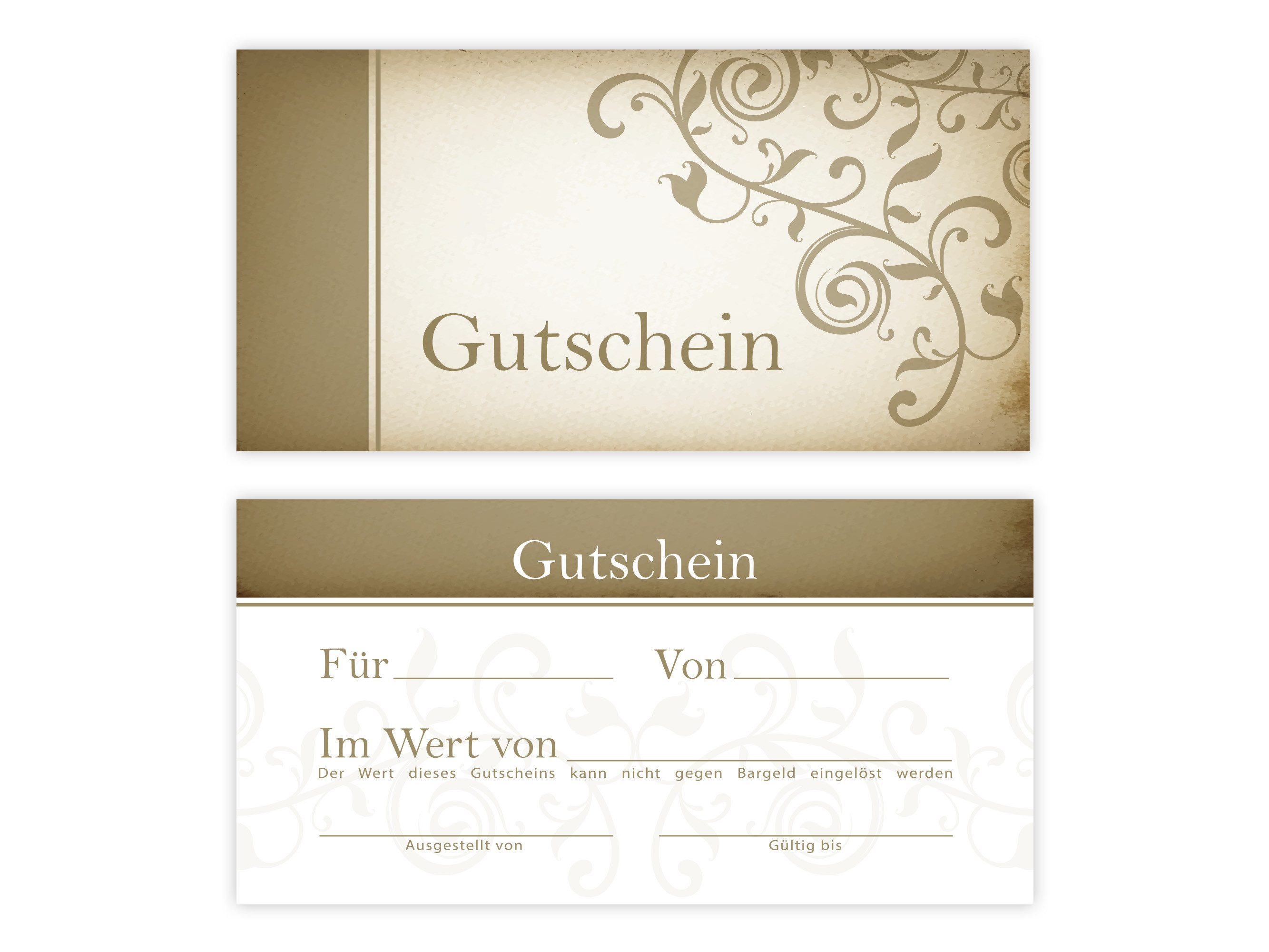 Geschenkkarte Gutschein Geschenkgutschein zum Ausfüllen für Spa Beauty Wellness
