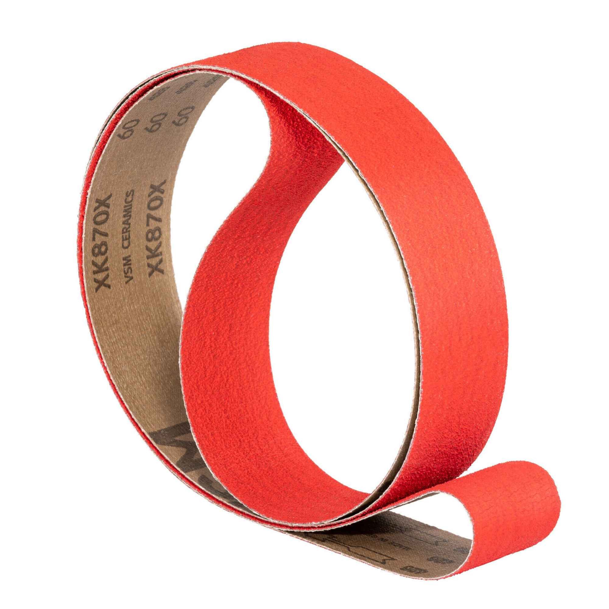 VSM Schleifpapier 5 x VSM Schleifband XK870X, 75x2000 mm, Körnungsbereich nach Wahl, (5 St)