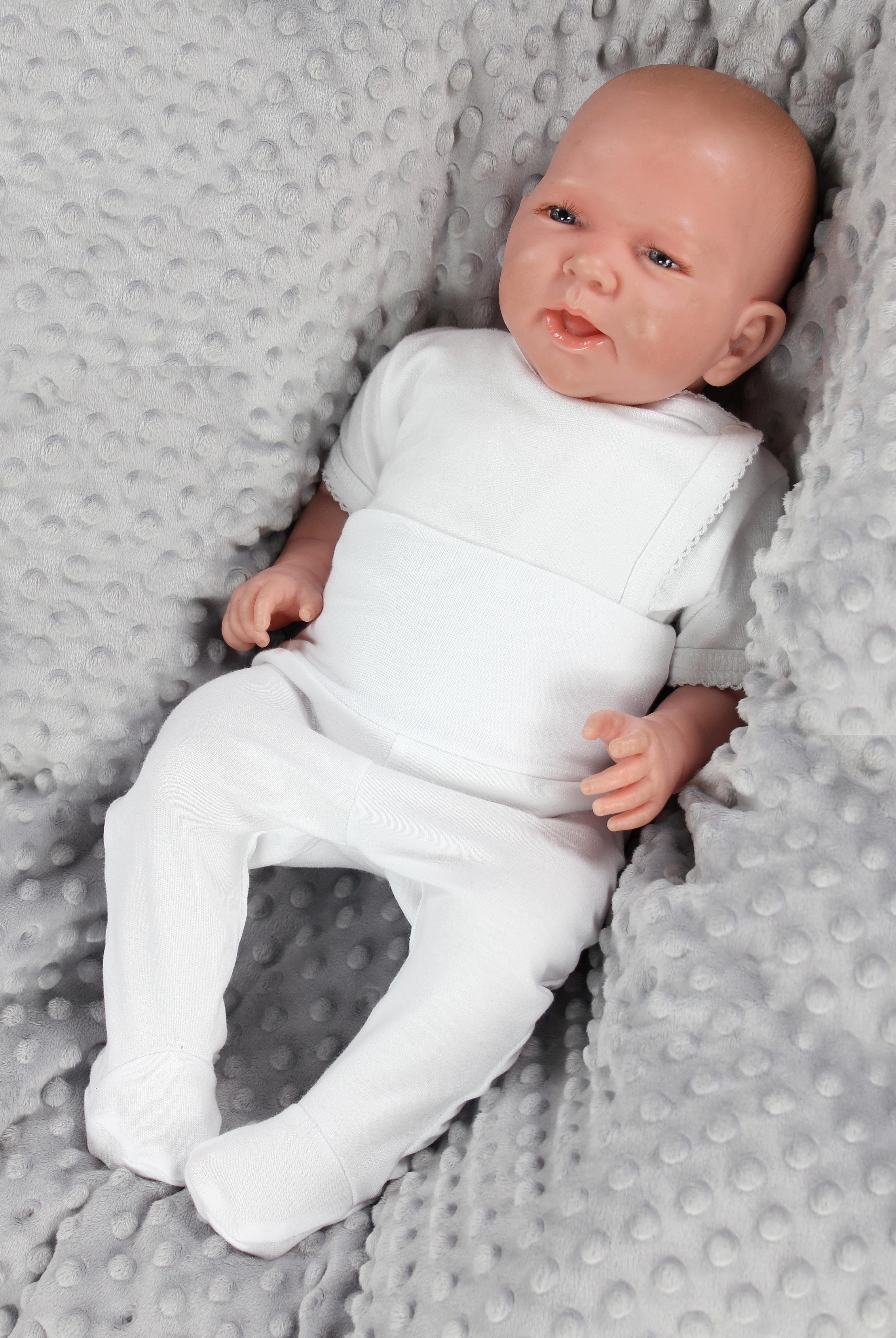 TupTam Strampler TupTam Strampelhose Fuß Jungen Baby mit Farbenmix (3-tlg) 4 Pack 3er