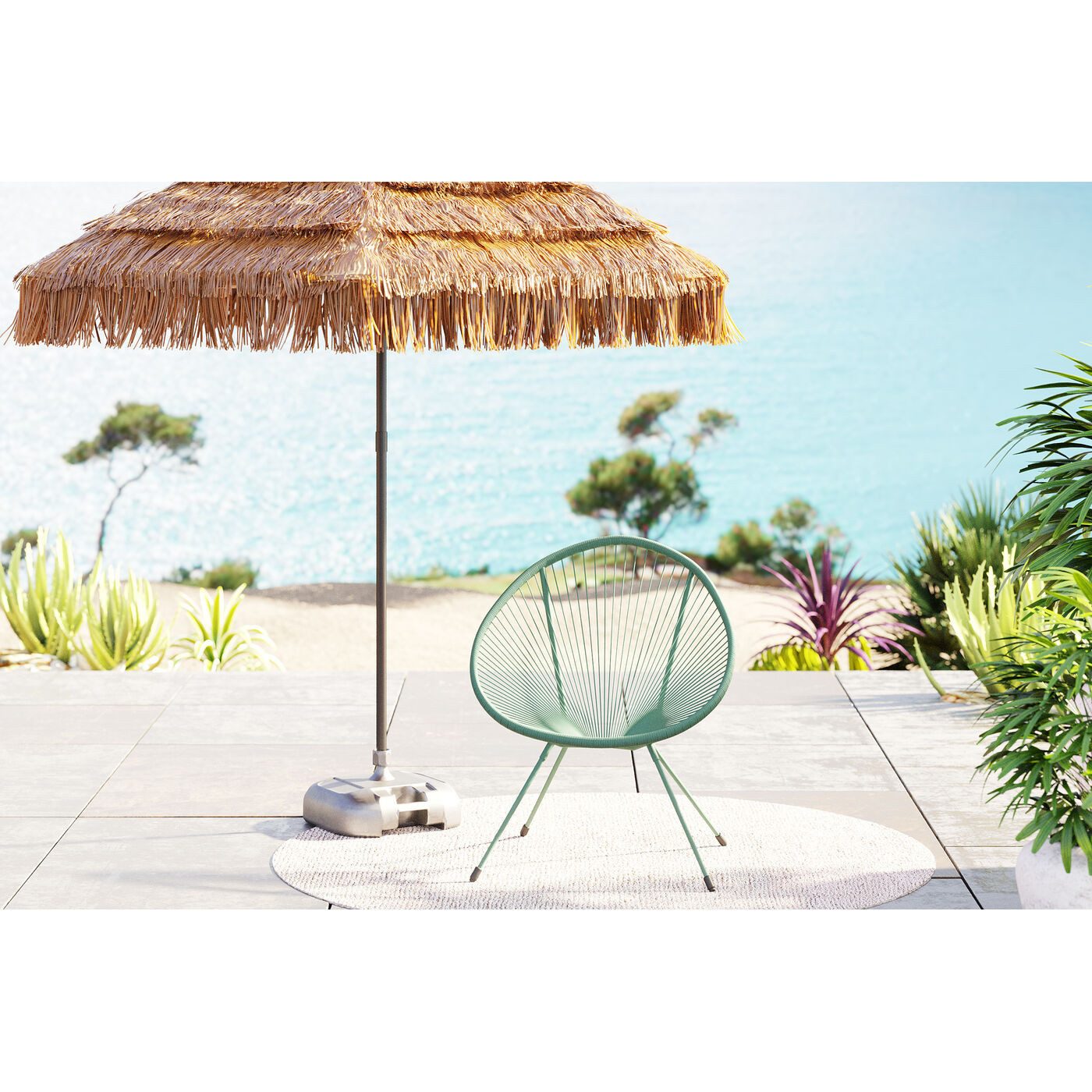Kare Design Gartenlounge-Sessel Acapulco Mono günstig online kaufen