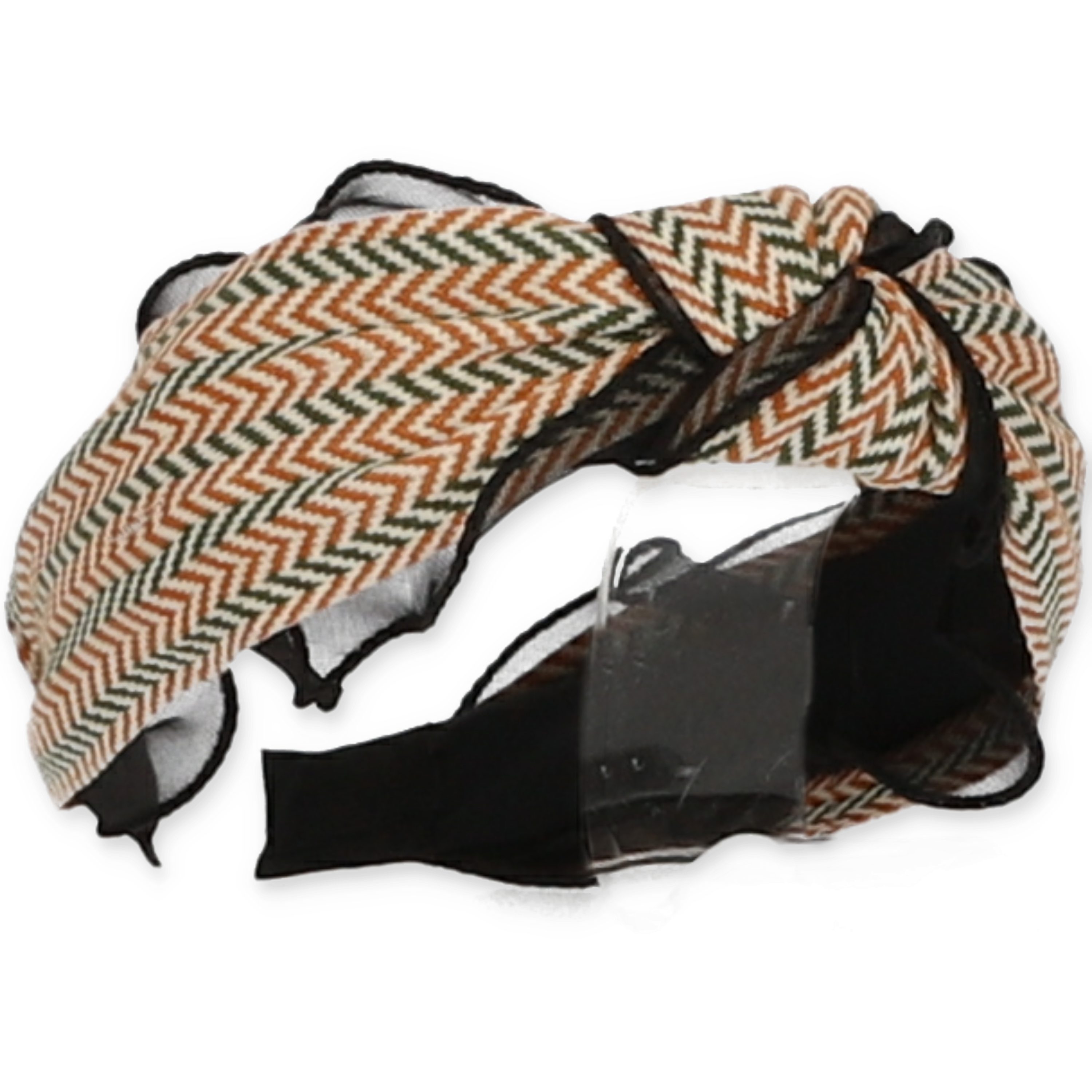Haarband modisches Fischgräten-Muster, halsüberkopf Accessoires Haarband 1-tlg., orange Haarband