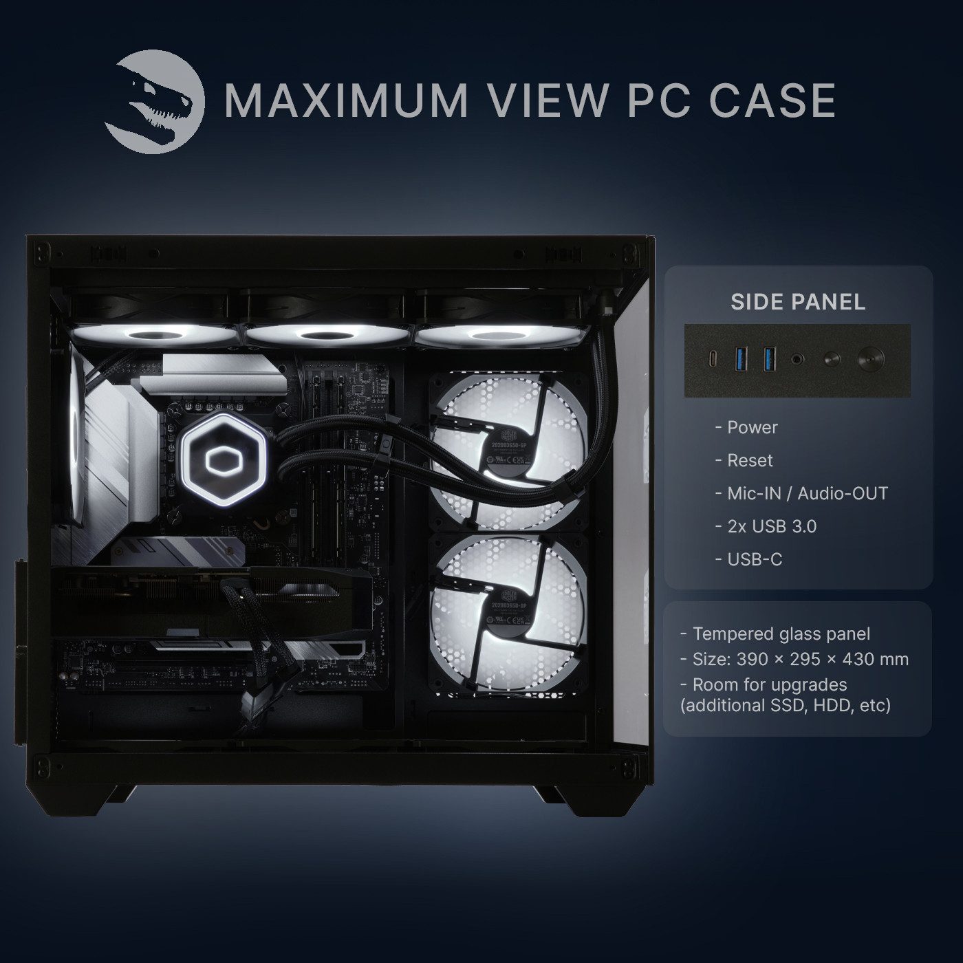 Sedatech UCCU519I1I1HF - Watercooling Gaming-PC (AMD Ryzen 9 5950X 16x 3.4GHz (max 4.9GHz), Geforce RTX5060Ti (16G) 16GB, 32 GB RAM, 1000 GB SSD, Watercooling, Wlan 4)