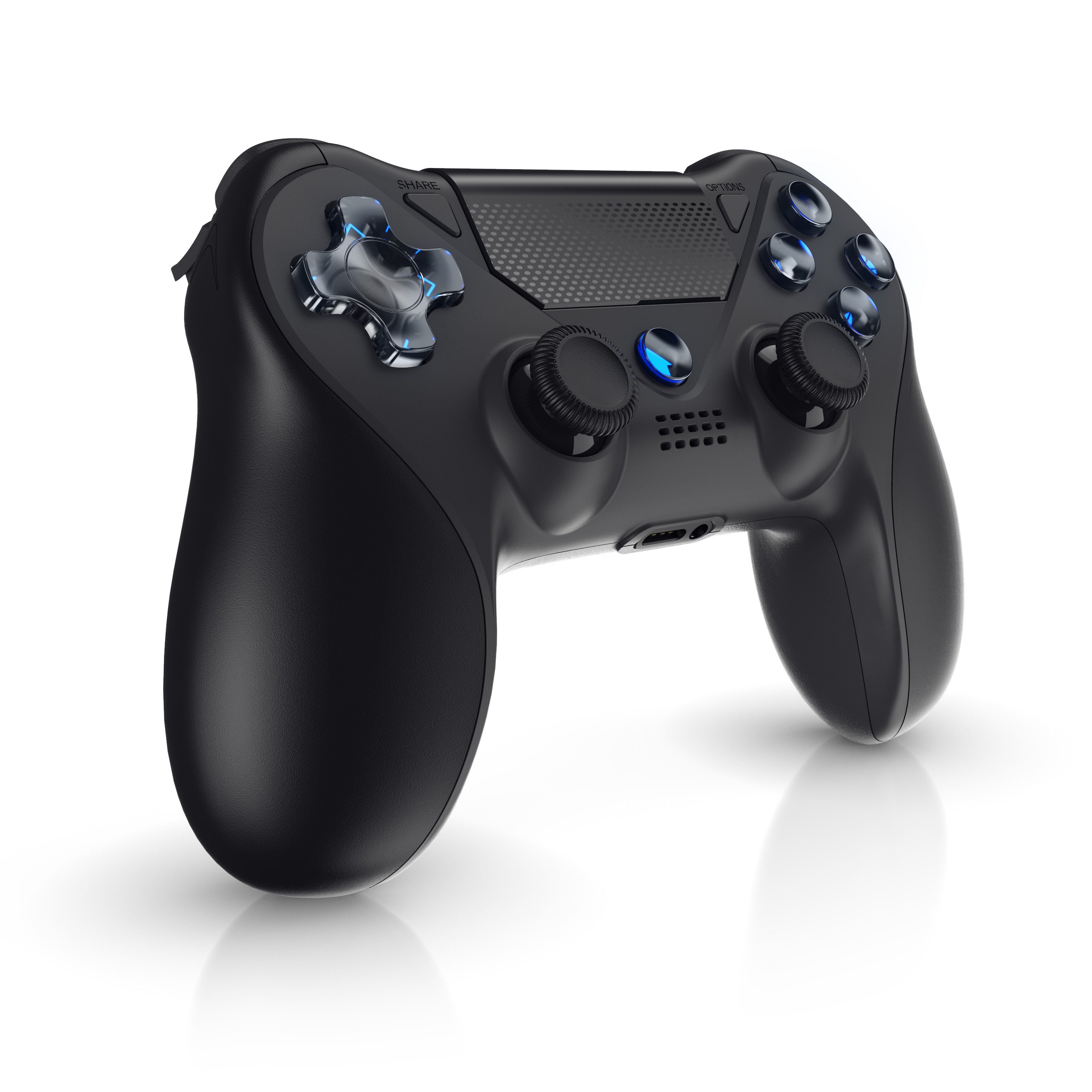 CSL Gaming-Controller (1 St., Switch, Wireless & Akku) Touchpad, PS4 Bluetooth Kabel, & für Gamepad