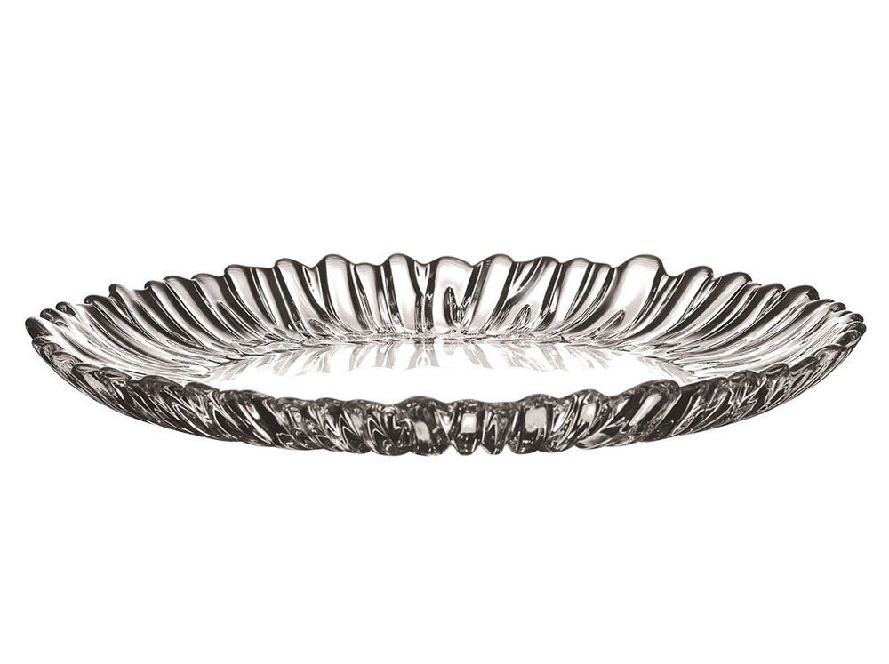 Pasabahce Kuchenplatte Aurora PB-10499 Serviceplatte 31,5cm Servierteller Kuchenplatte aus Gl, (1-tlg)