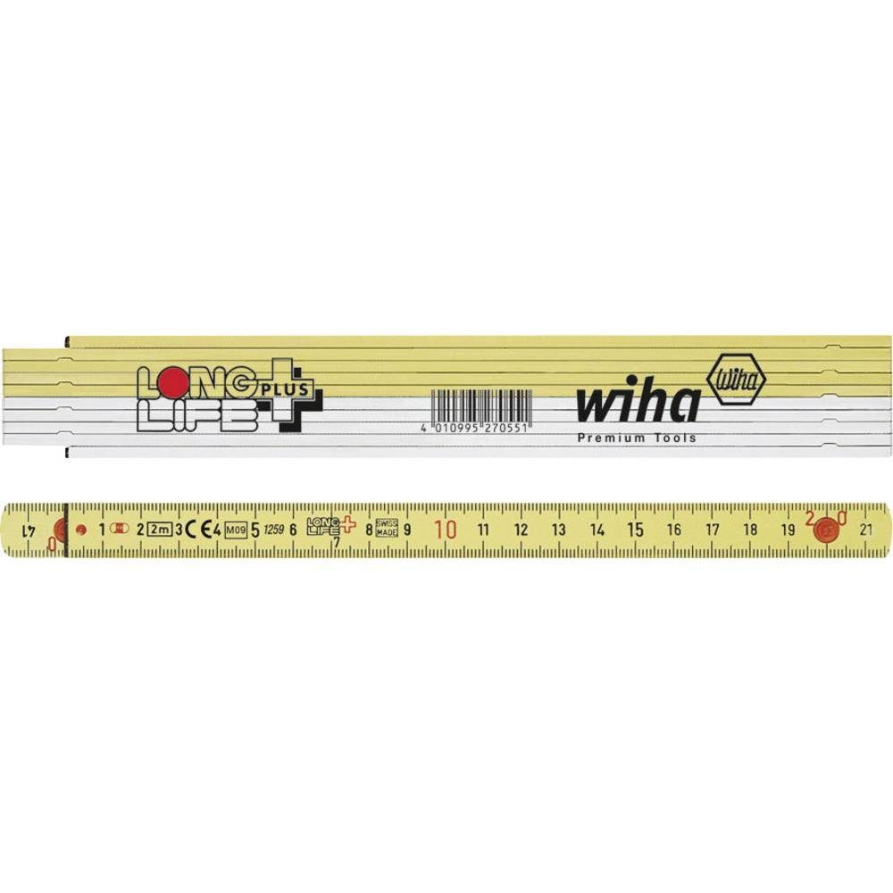 Thumbnail - Wiha Maßband Longlife® Plus Gliedermaßstab, 2 m, metrisch, 10