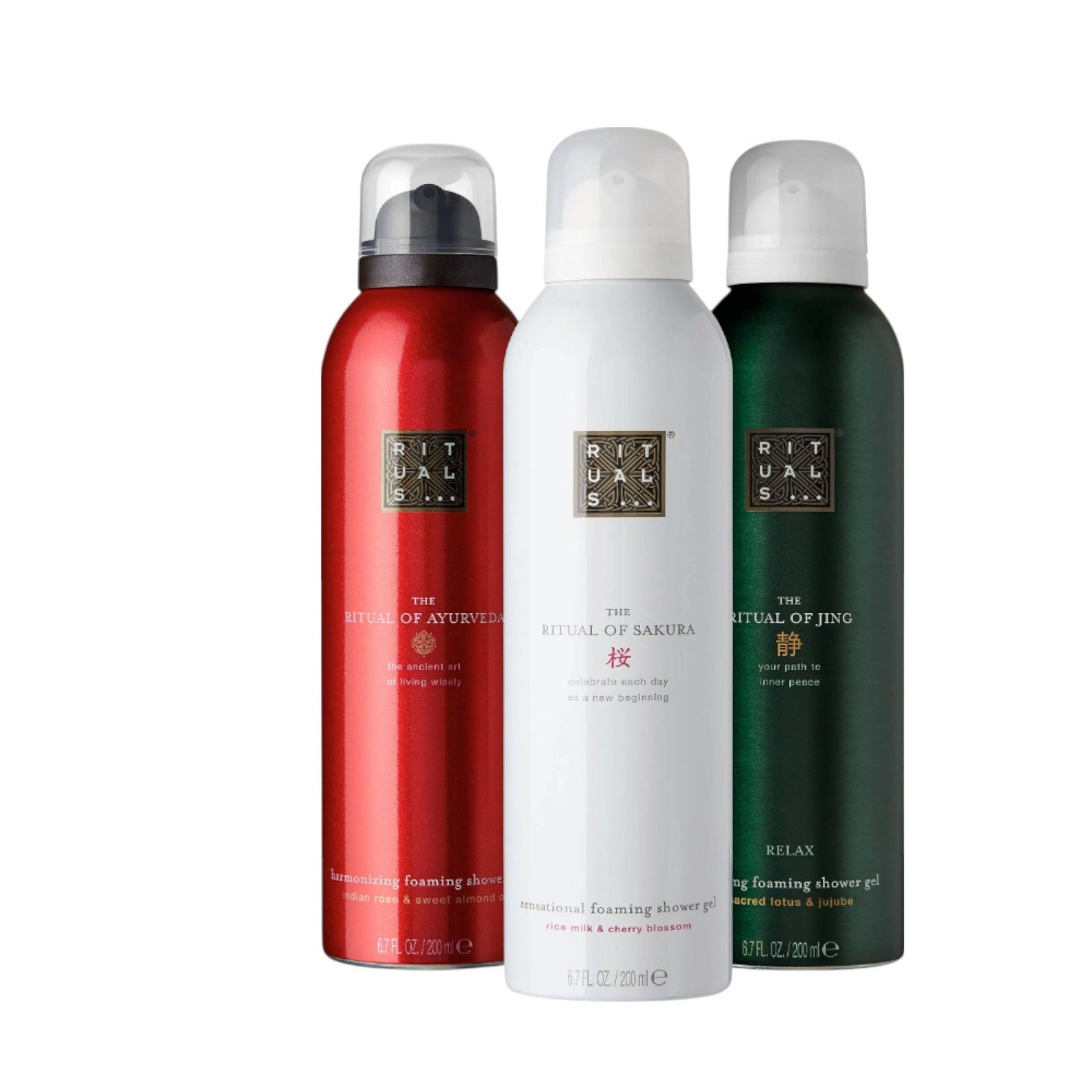 Rituals Duschschaum Shower Foam Value Pack, 3-tlg.
