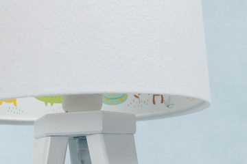 ONZENO Tischleuchte Foto Idealized 22.5x17x17 cm, einzigartiges Design und hochwertige Lampe