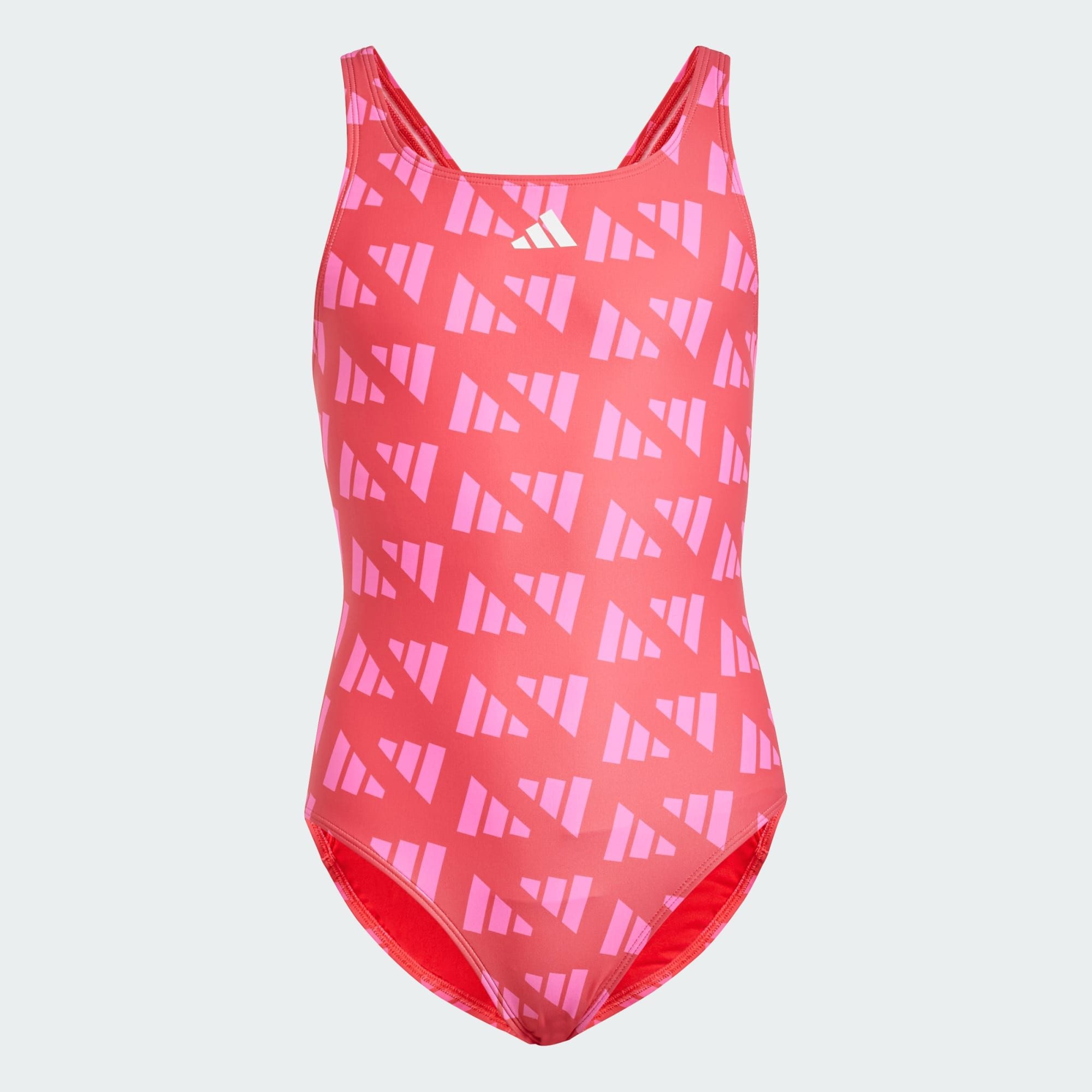 adidas Performance Badeanzug LOGO GRAPHIC V-BACK KIDS BADEANZUG (1-St)