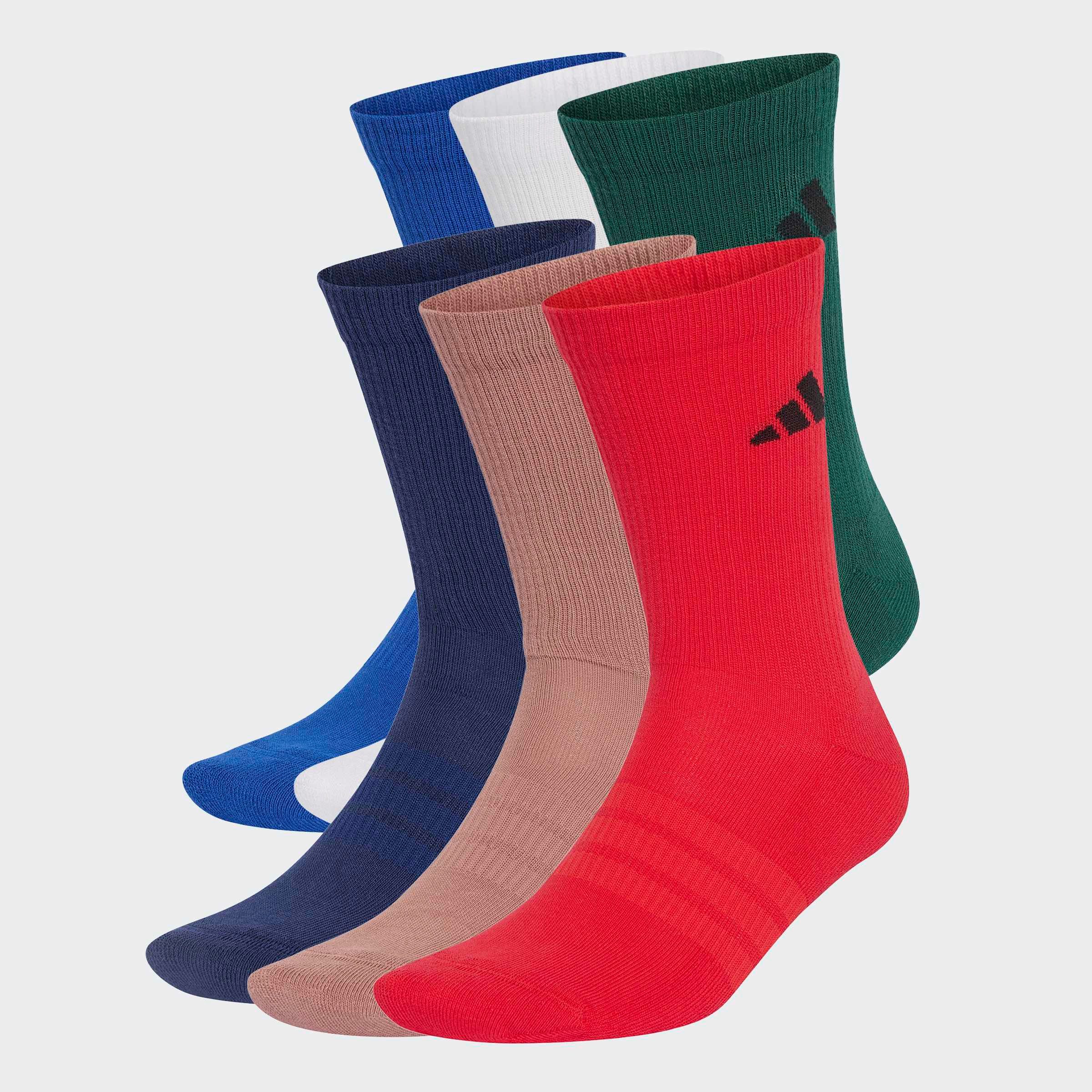 adidas Performance Sportsocken CUSHIONED CREW 6ER-PACK (6-Paar)