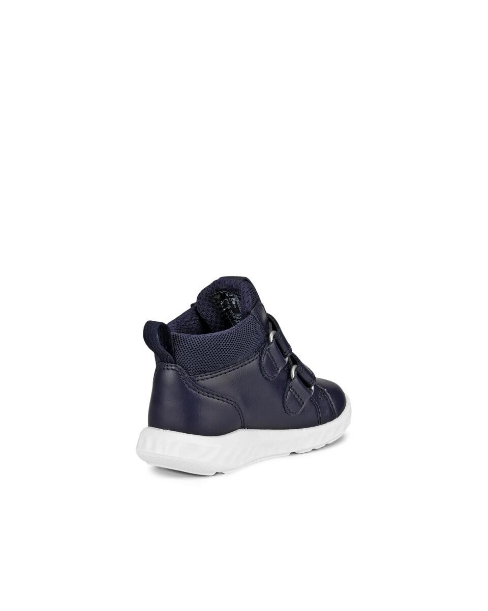 Ecco SP.1 LITE Lauflernschuh, Klettschuh, High Top Sneaker mit wasserdichter GORE-TEX Membrane