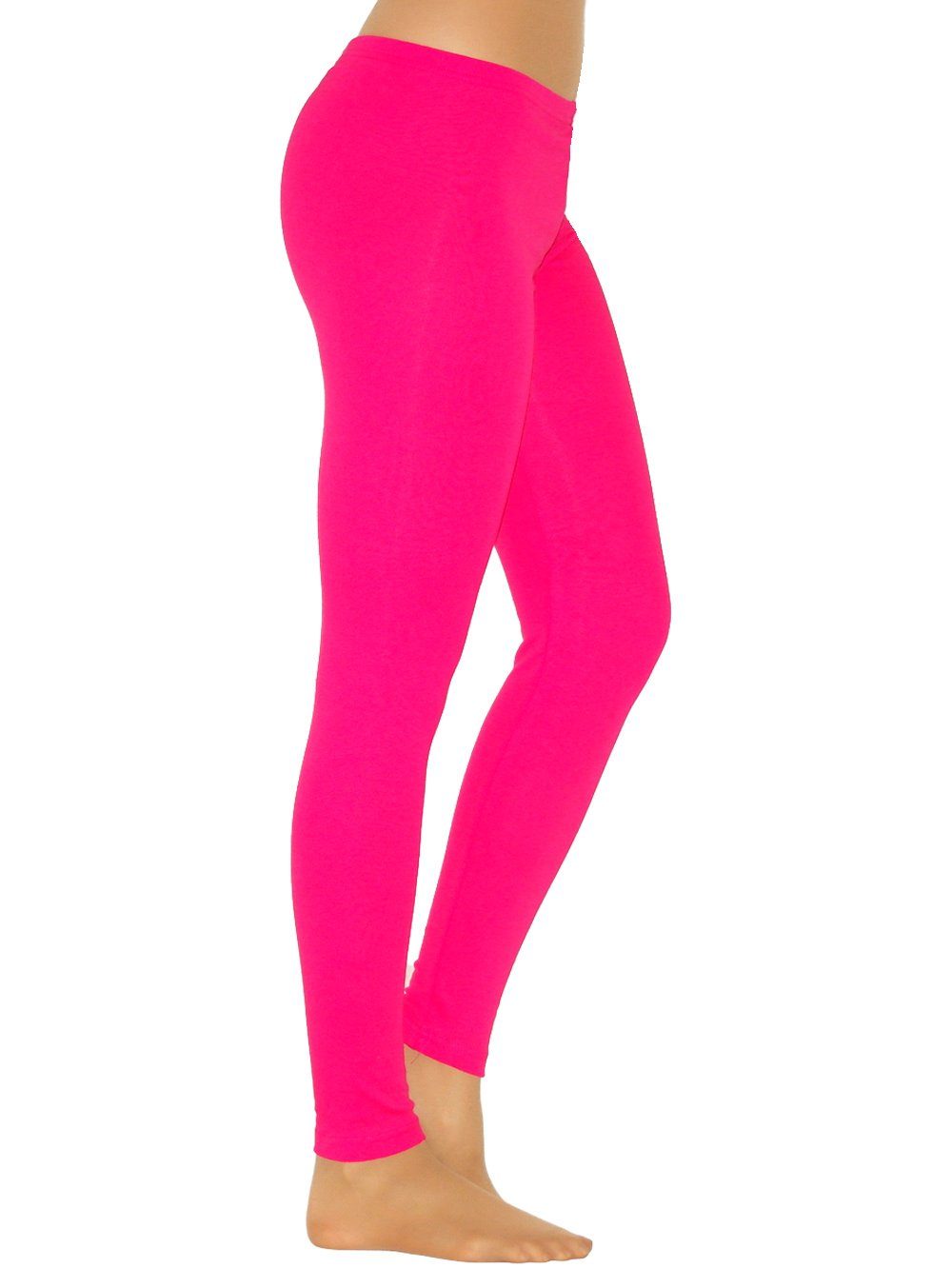 YESET Thermoleggings Thermo Leggings lang Hose Damen Fleece Gamaschen pink S-34