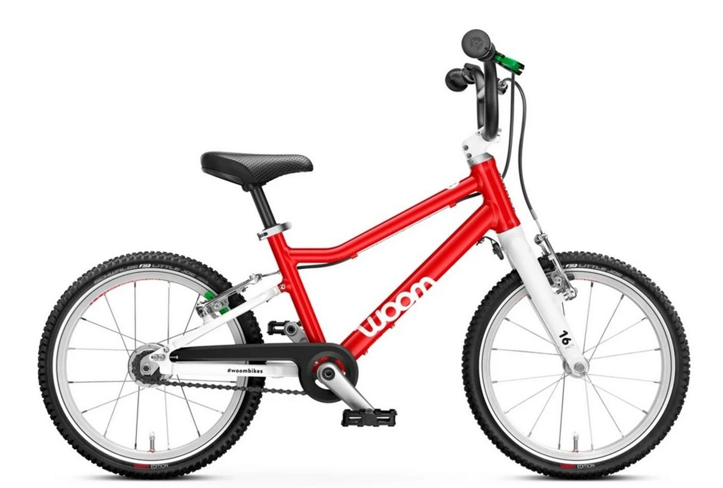 Fahrrad WOOM rot Kinderfahrrad Woom AUTOMAGIC Woom 3