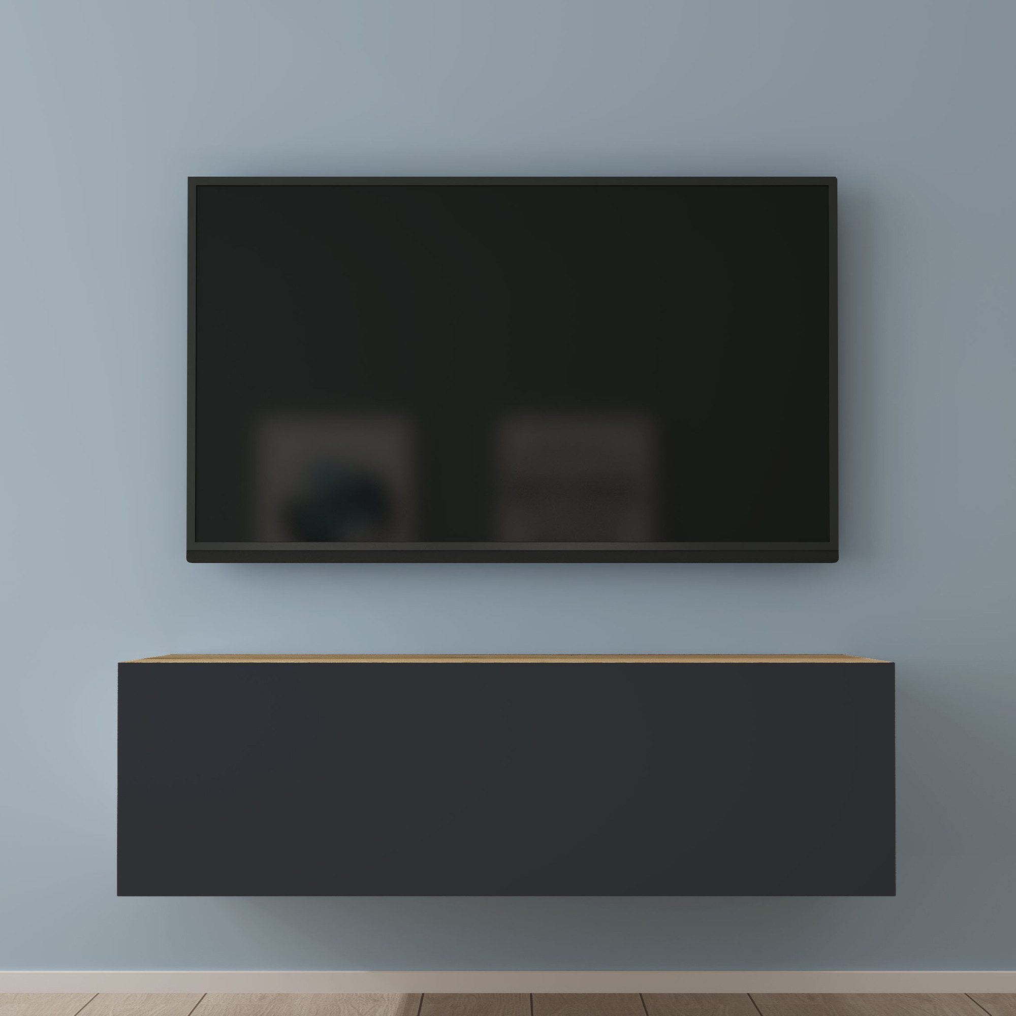 Mai & Mai Lowboard TV-Board TV-Schrank Fernsehschrank Hängend Fernsehtisch günstig online kaufen