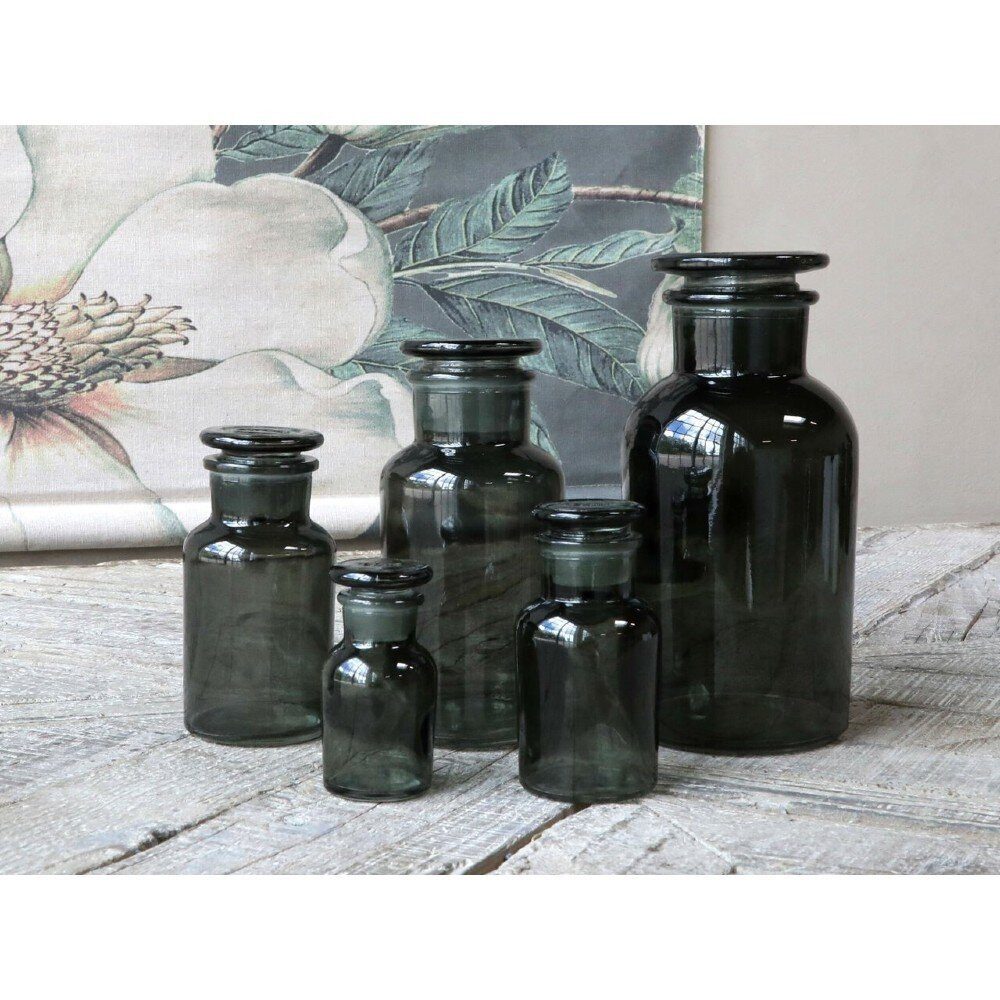 Thumbnail - Chic Antique Aufbewahrungsdose Alt Französche Apotheker Gläser 5er