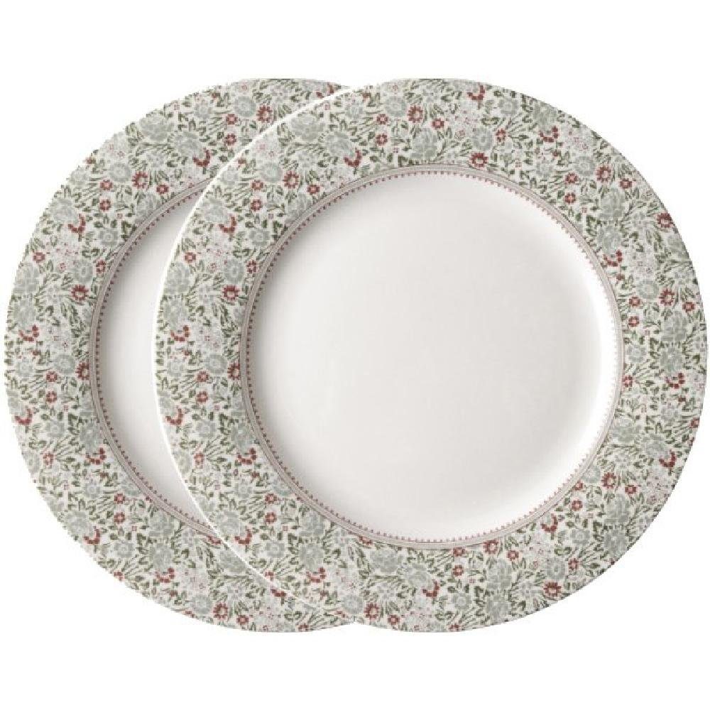 LAURA ASHLEY GeschirrSet TellerSet Wild Clematis (23cm) (2teilig)