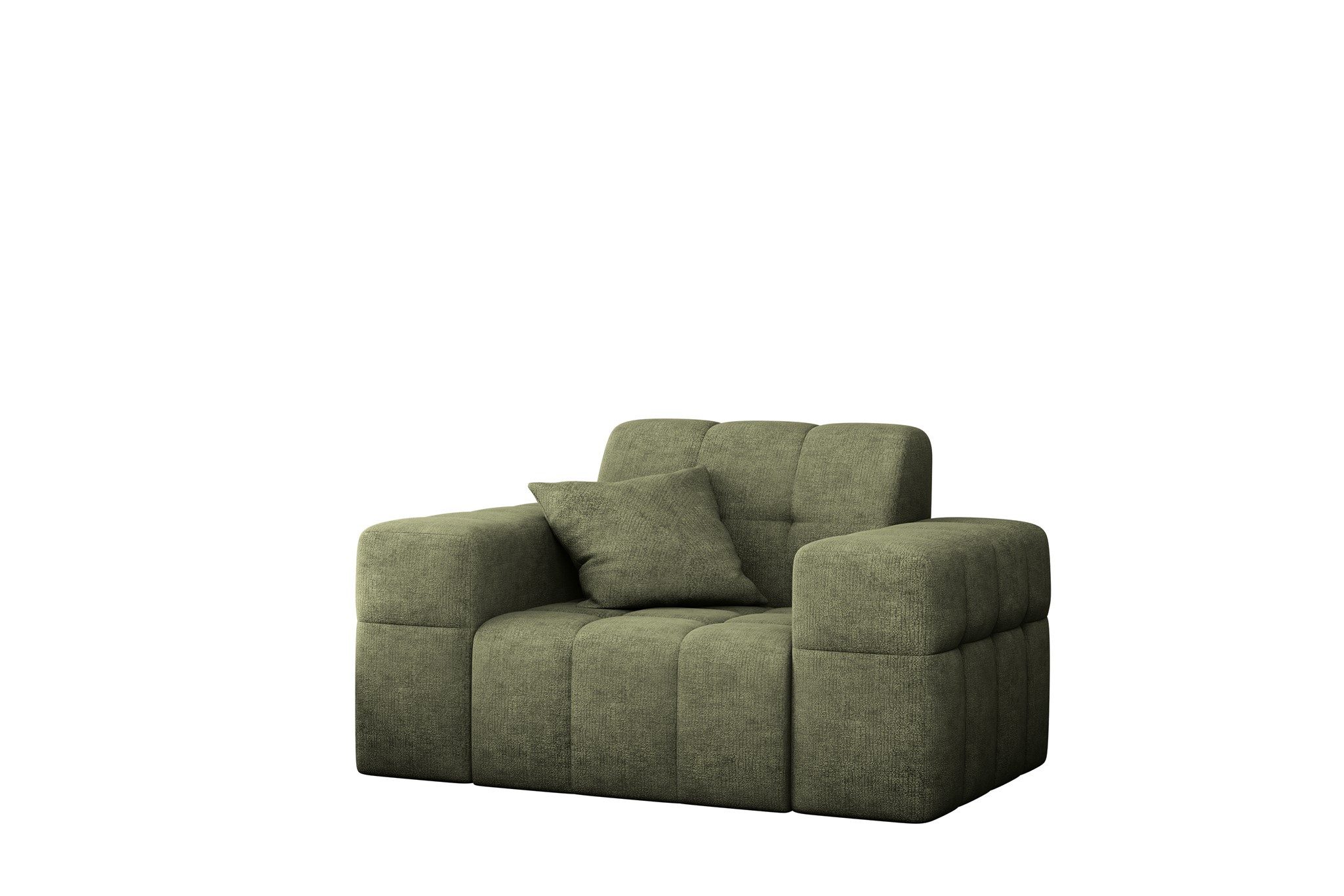Fun Möbel Sessel Sessel Designersessel NANCY in Stoff Harmony, Rundumbezug