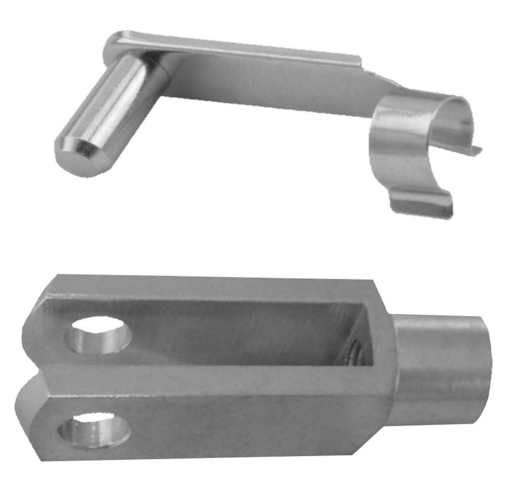 Anhänger 5 Stück - Gabelkopf M12 - 12x48 - DIN71752 mit ES Bolzen