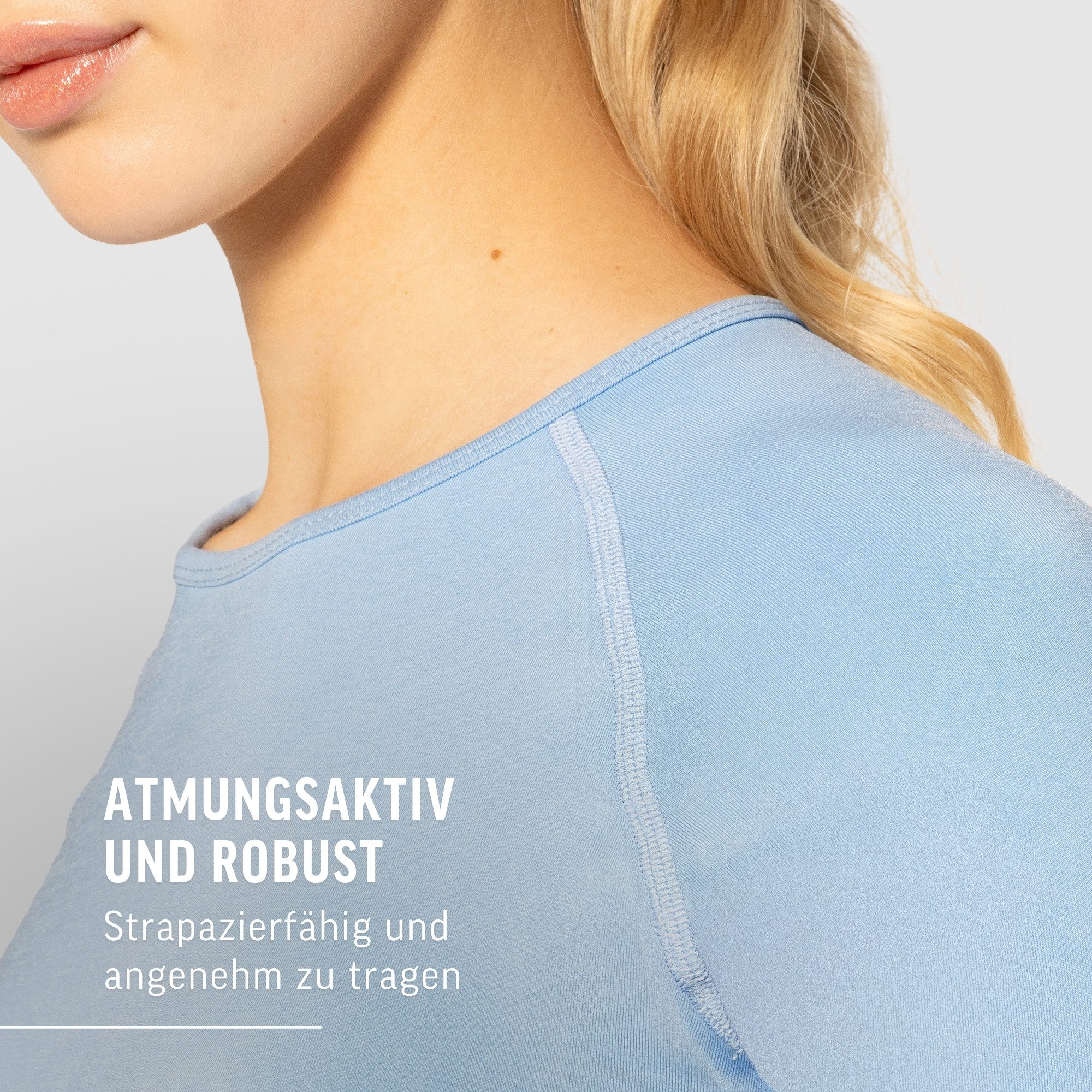 Smilodox Longsleeve Maysa, Crop Shirt Langarmshirt Shaped Fit Gym, Yoga & Alltag atmungsaktiv, blickdicht, Raglan Design, Sicherer Halt