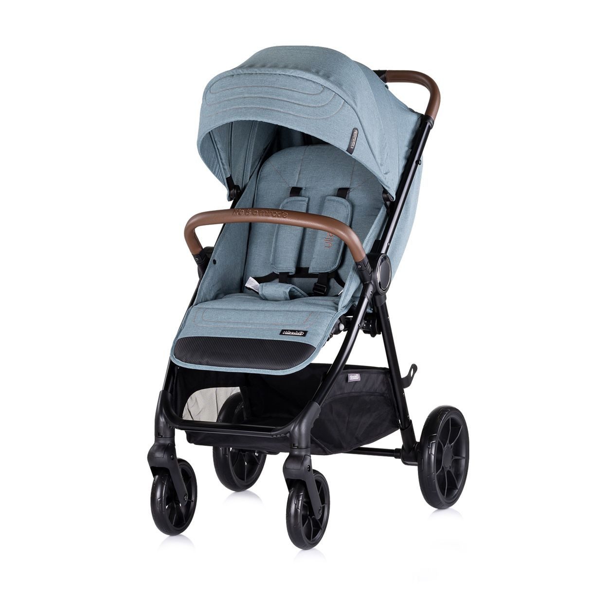 Chipolino Kinder-Buggy Kinderwagen Ultera Buggy, klappbar Korb Federung Hinterradbremse Gurt