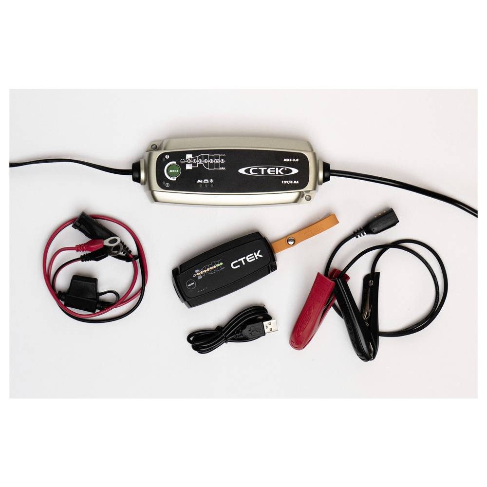 CTEK MXS 3.8 Power Kit 40-765 Automatikladegerät 12 V 3.8 A Autobatterie-Ladegerät (Akkutest)