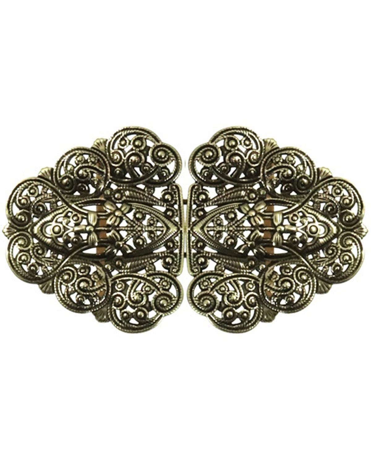 Trachtenland Ремниschnalle Dirndlschürzenschließe 'Rina' mit Ornamentmuster 5